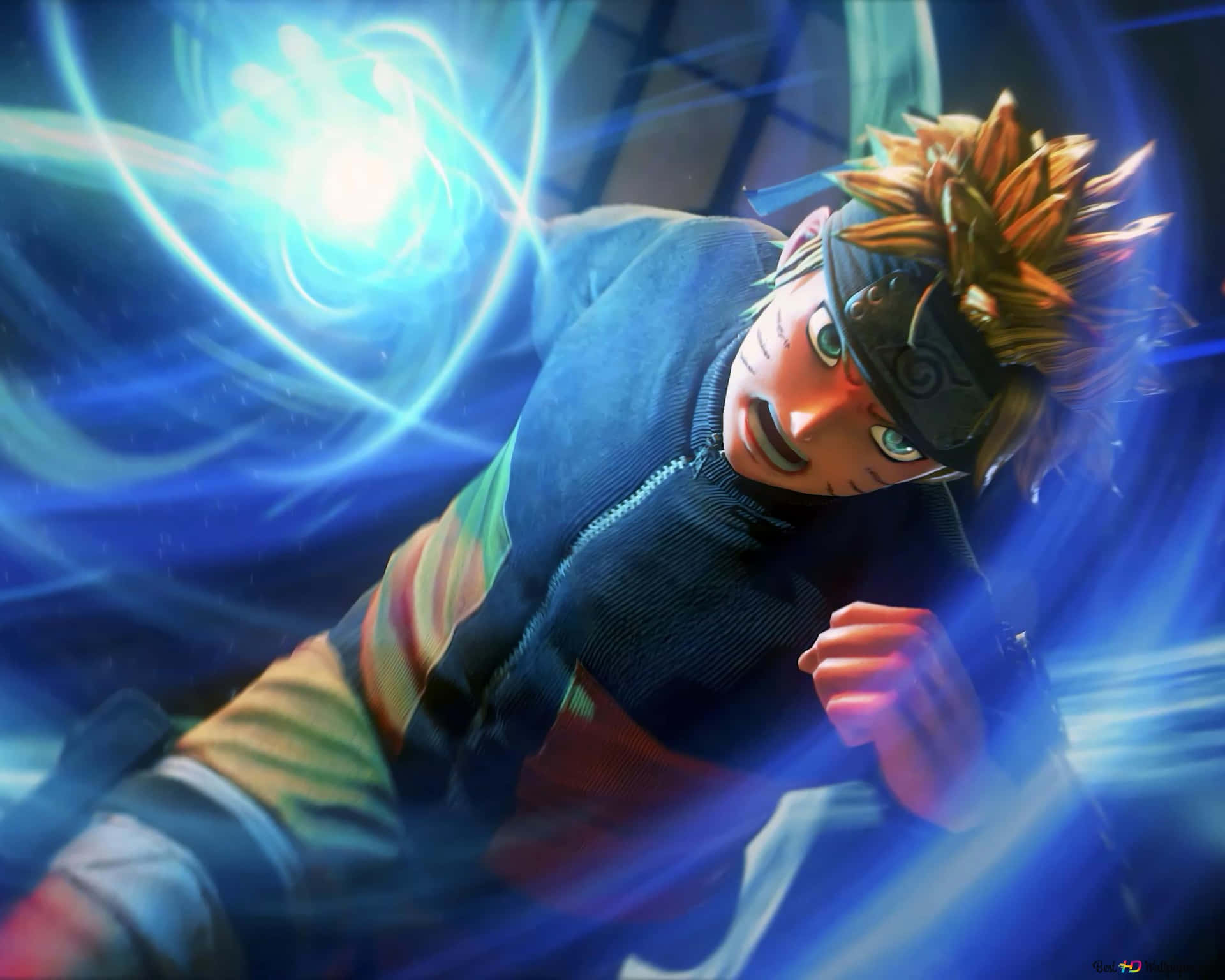 1920x1536 Download Naruto Uzumaki 4k Angry Rasengan Battle Wallpaper