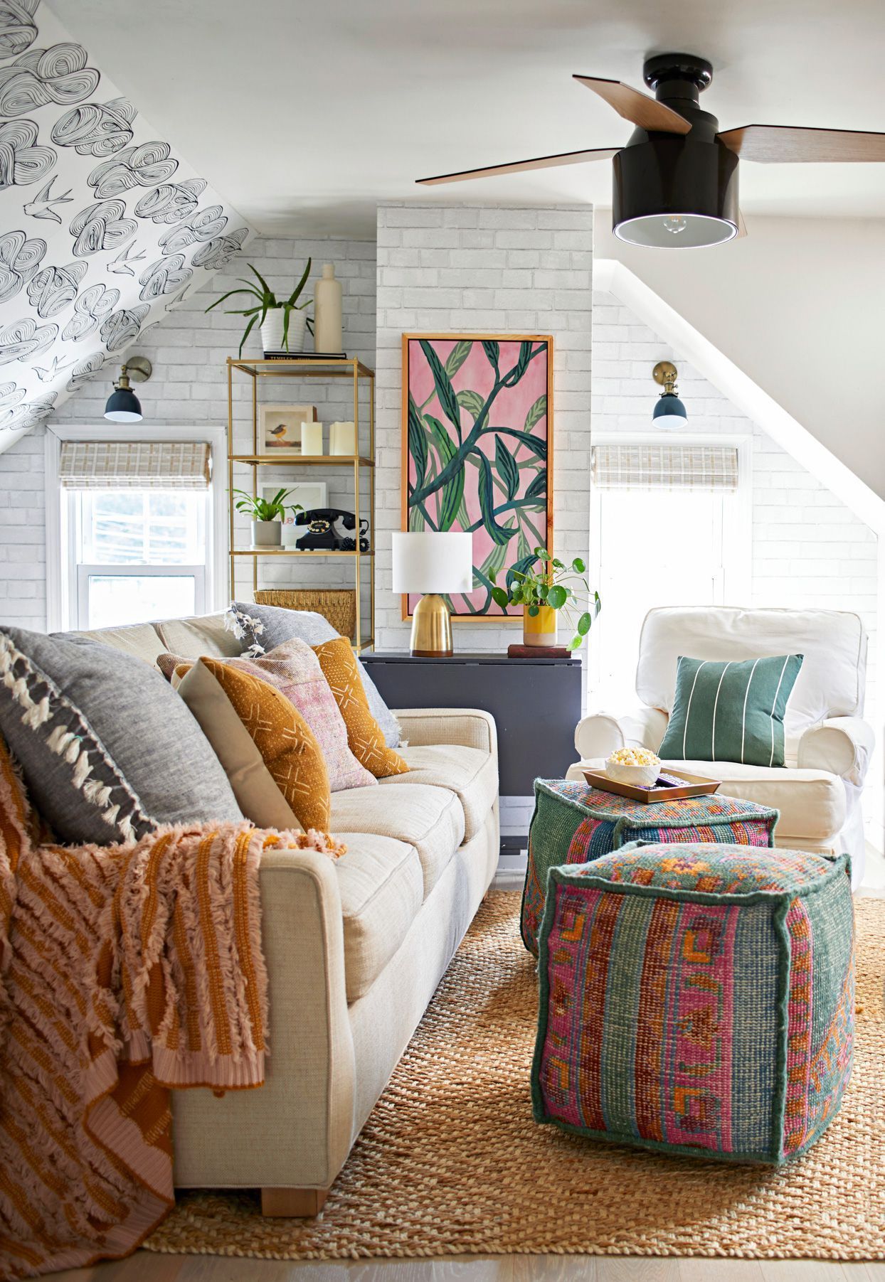 1244x1803 Living Room Wallpaper Ideas That Make a