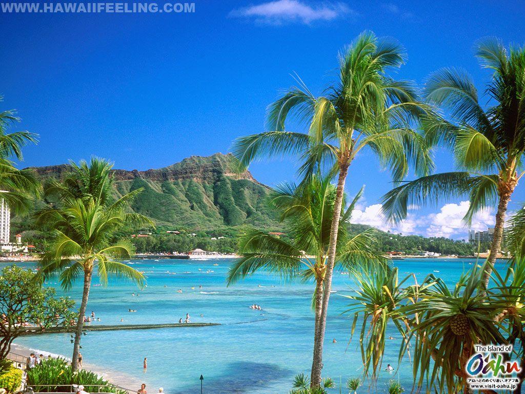 1024x768 Hawaiian Islands Picture Wallpaper