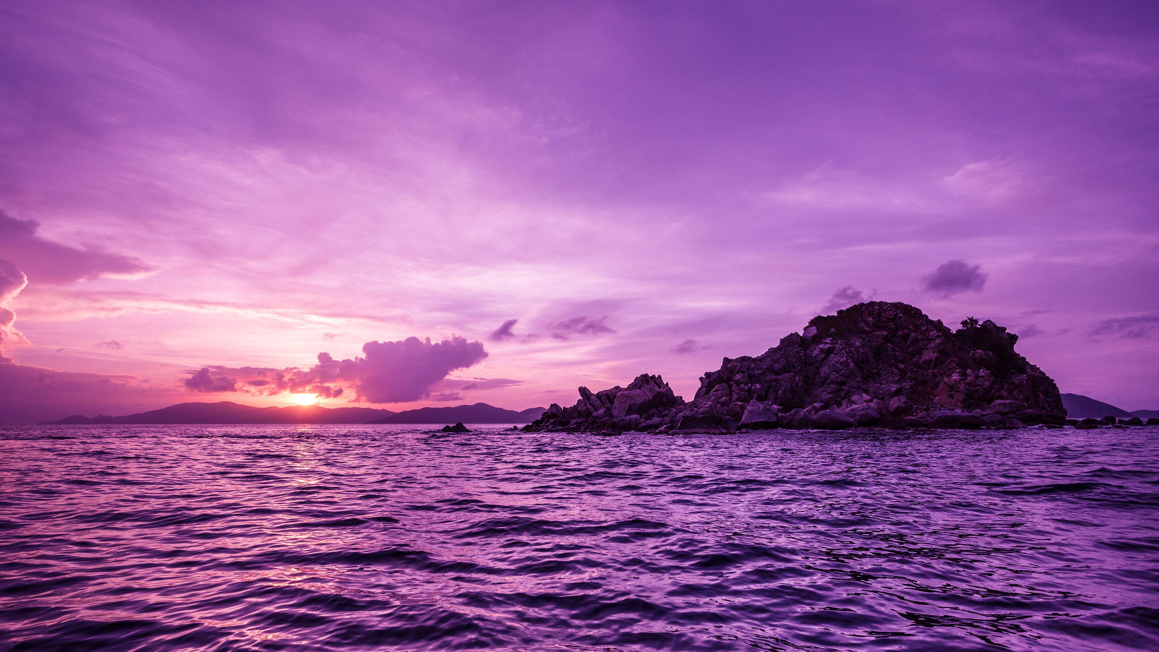 3840x2160 Pelican Island Sunset, HD Nature, 4k Wallpaper, Image