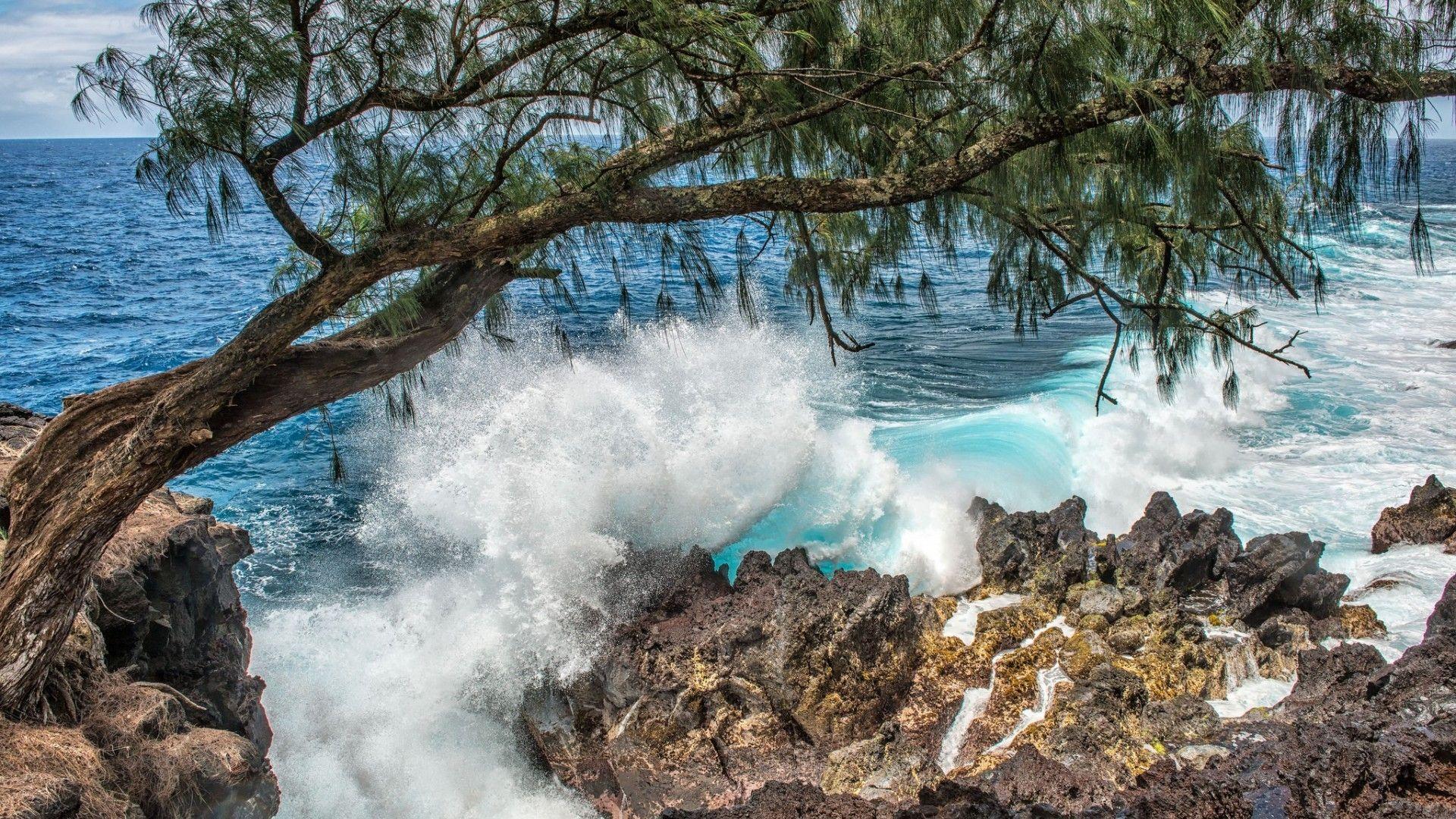 1920x1080 Mackenzie Tag wallpaper: Lava Rocks Gorgeous Hawaiian