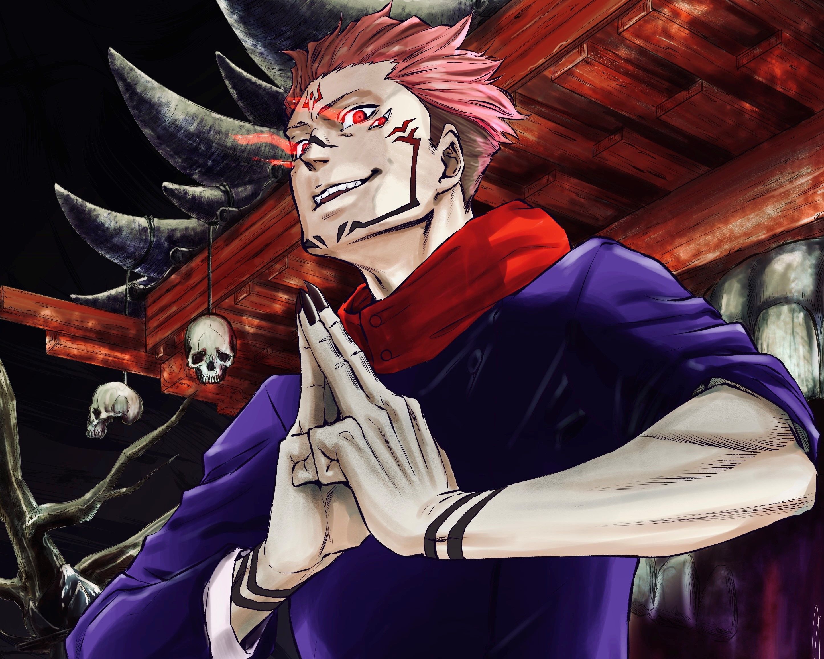 2891x2312 Anime Jujutsu Kaisen HD Wallpaper