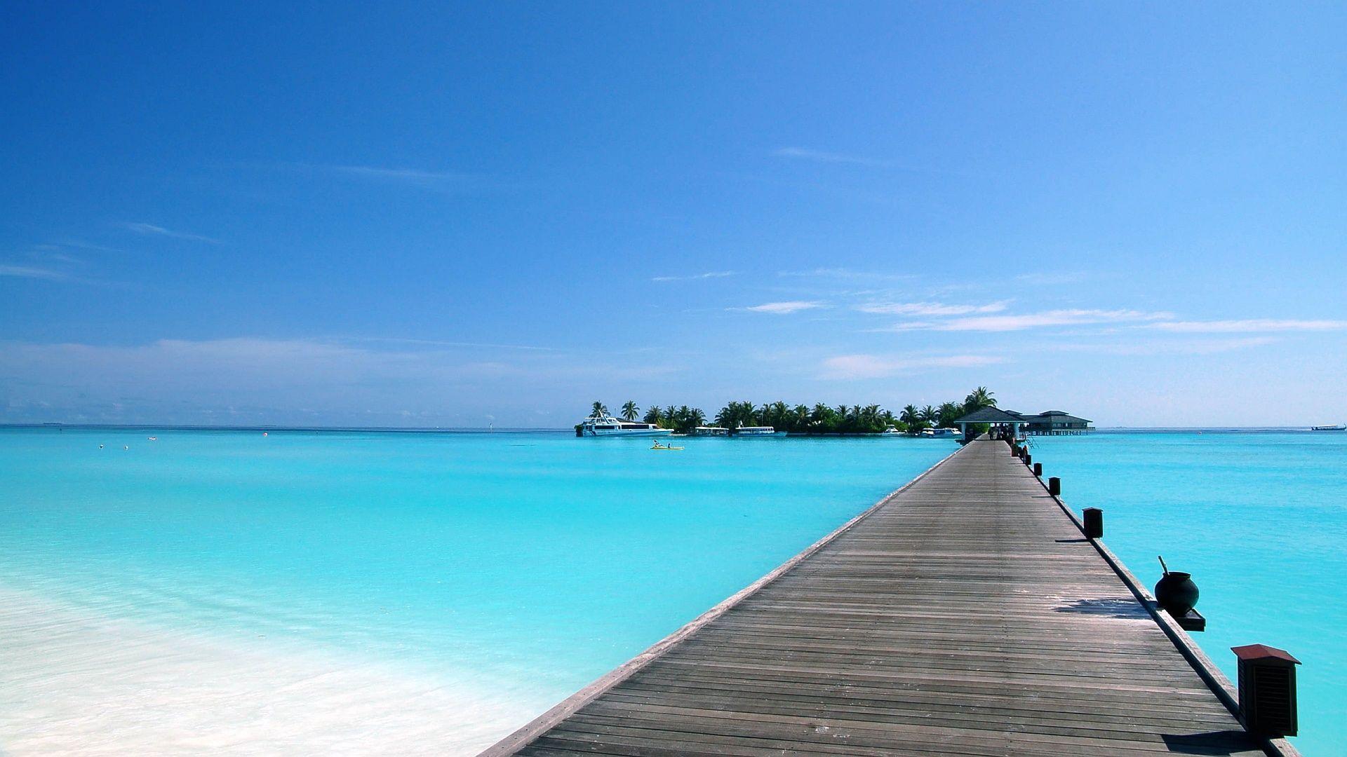 1920x1080 Tropical paradise island. Get outside!. Beach wallpaper
