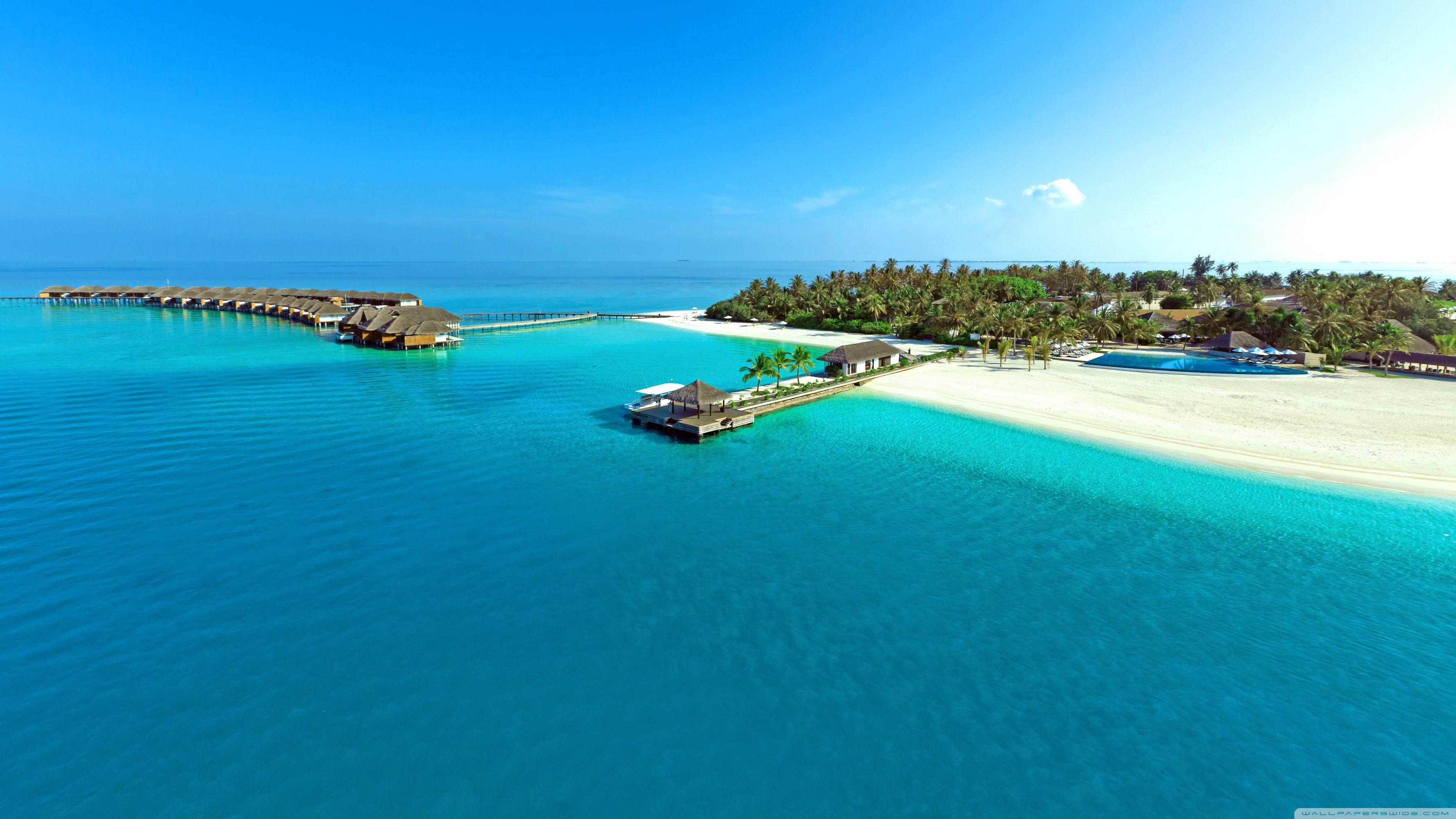 3554x1999 Tropical Island Paradise ❤ 4K HD Desktop Wallpaper for 4K