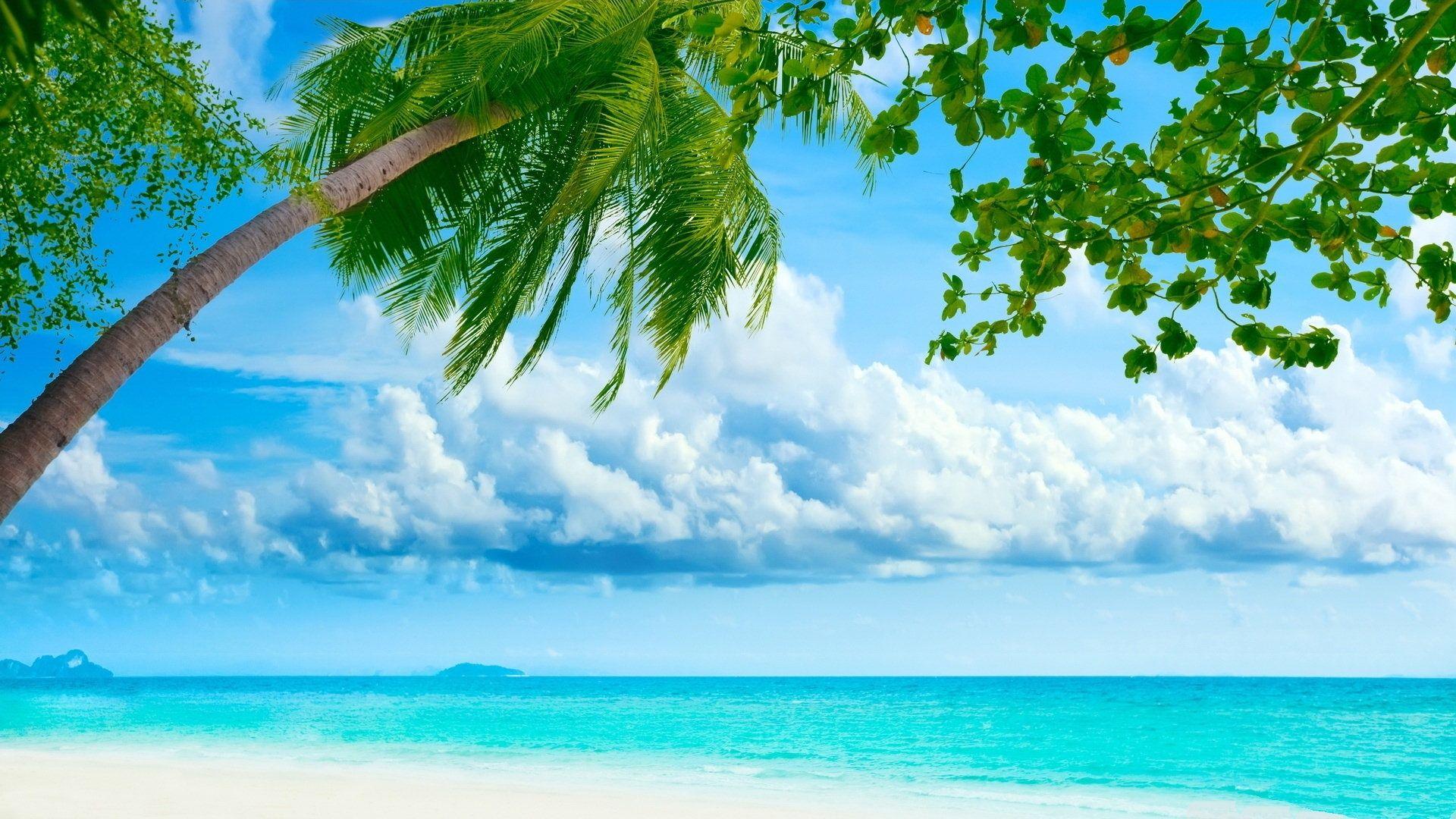 1920x1080 Tropical Island Wallpaper Widescreen #VUGIJ4I