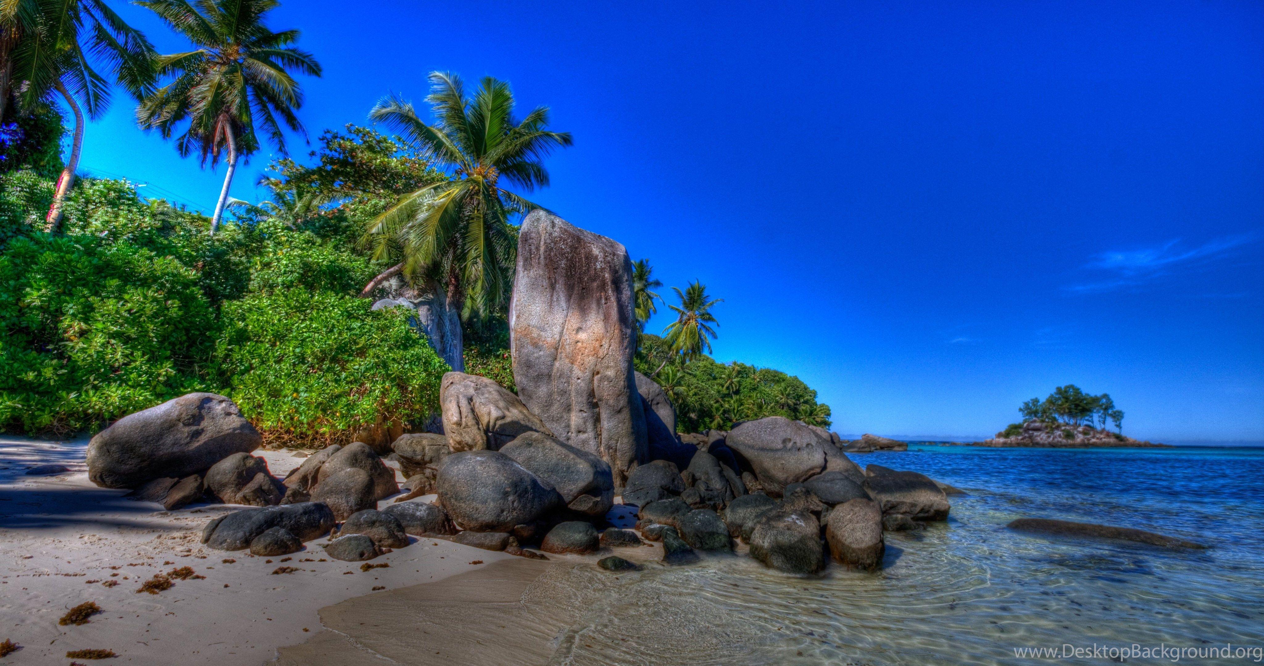 4096x2160 Paradise Island Wallpaper And Image Wallpaper, Picture