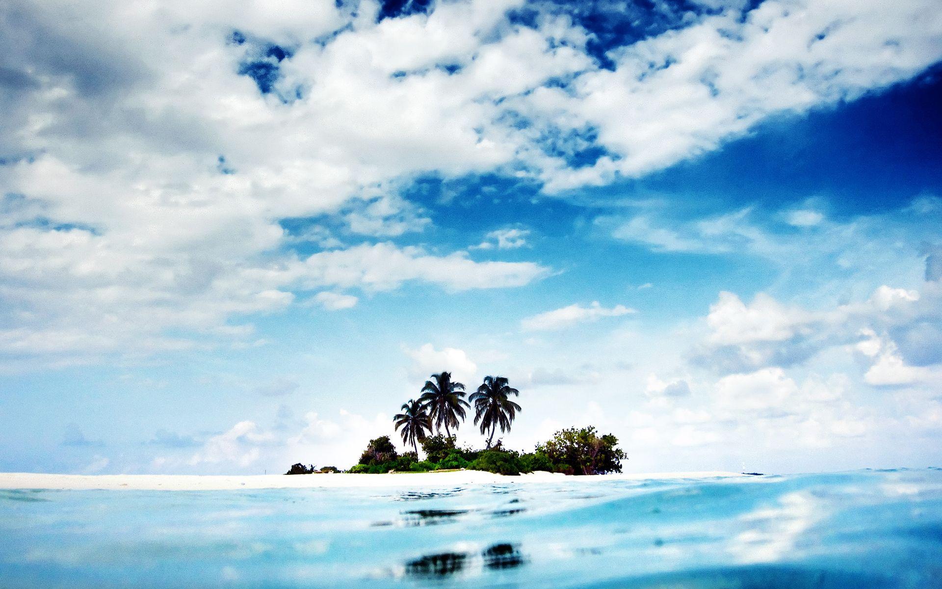 1920x1200 Tropical Island Wallpaper
