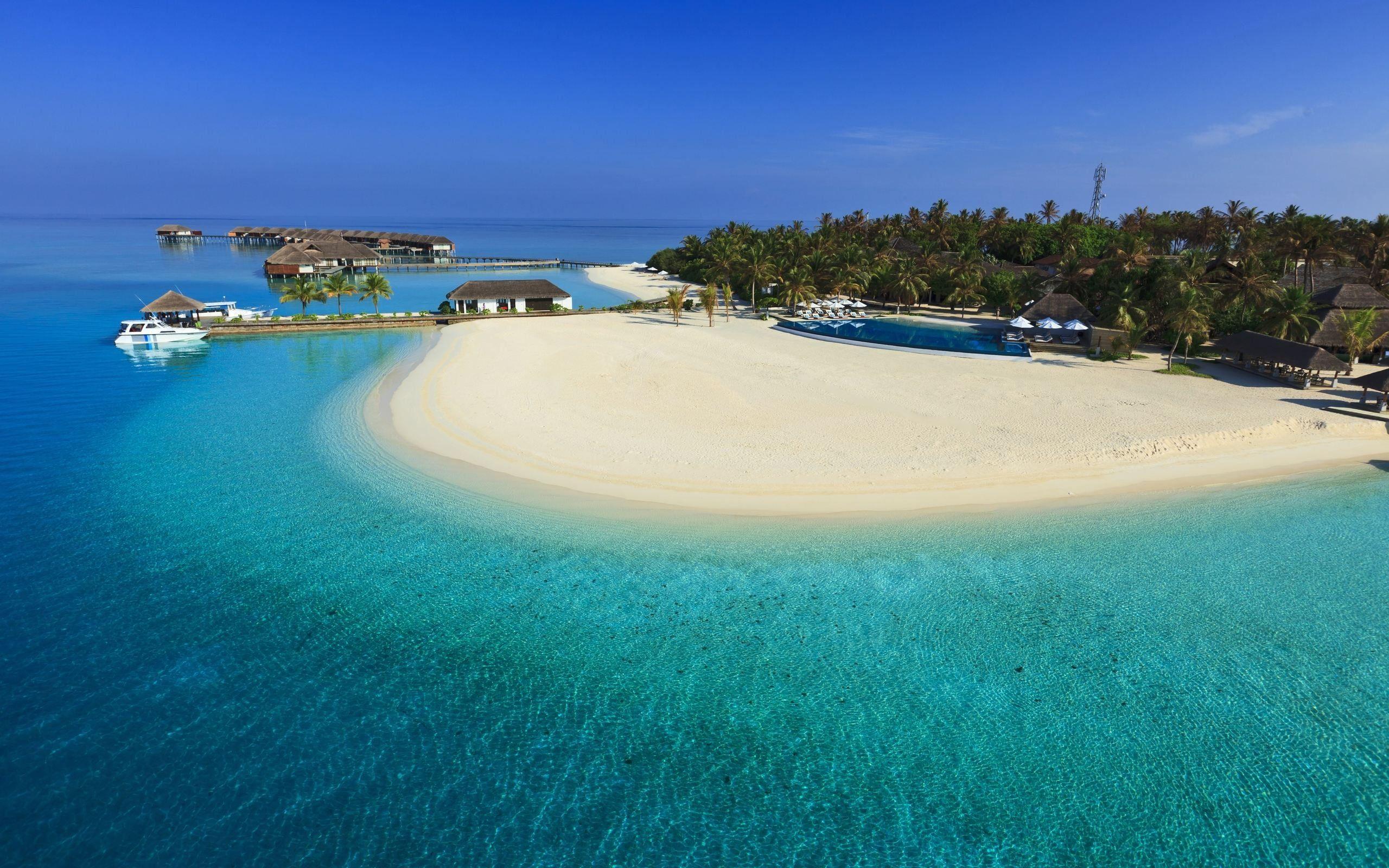 2560x1600 Free download Paradise Island HD Wallpaper Nature Wallpaper