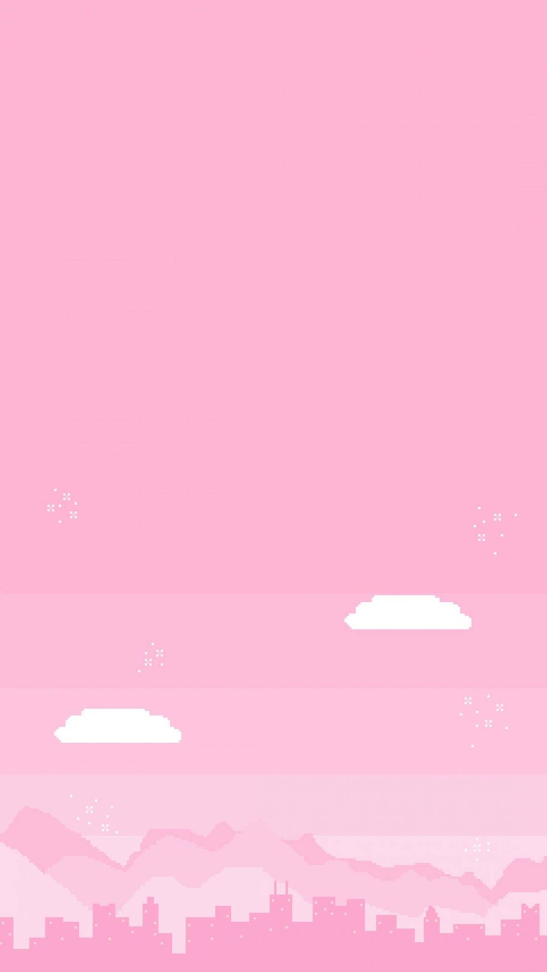 1080x1920 Download Pink Kawaii City Wallpaper