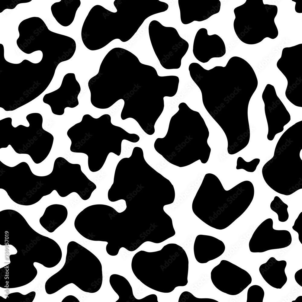 1000x1000 Seamless texture of cow hide. Wallpaper