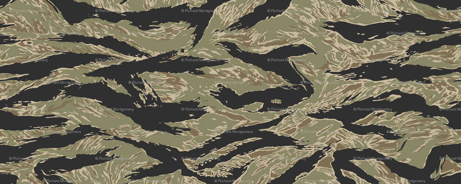 1500x598 Download free Camo Pattern Tiger Stripe Wallpaper