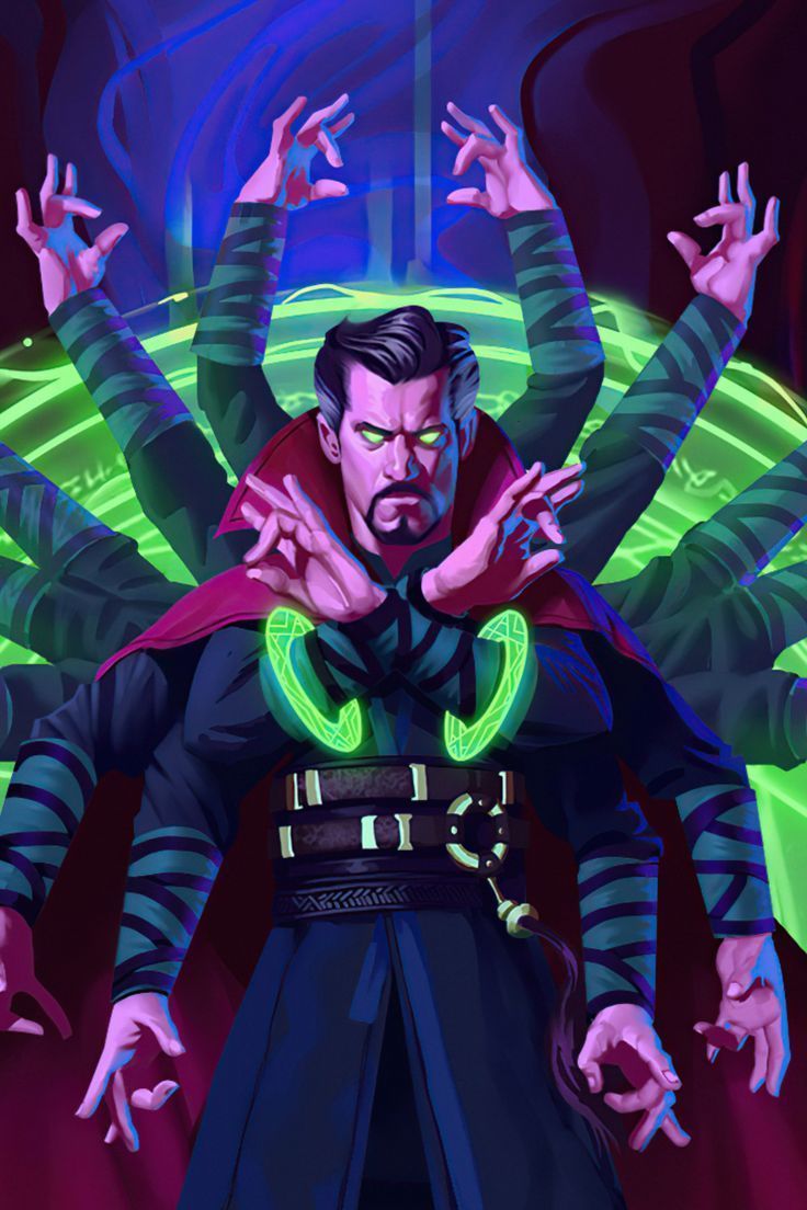 736x1104 Dr Strange Fanmade 8k Ultra HD Wallpaper. Doctor strange marvel, Doctor strange art, Dr strange