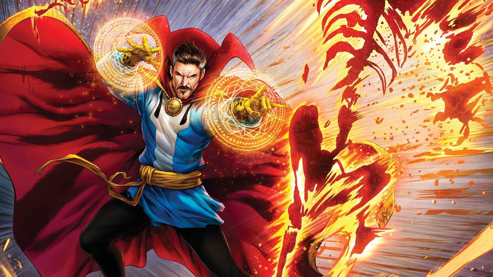1920x1080 Download Burnt Monster Superhero Doctor Strange Wallpaper