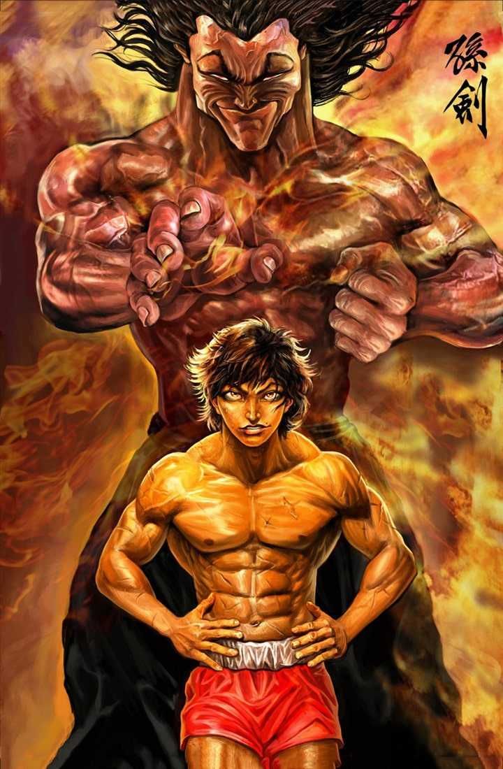720x1100 Background Baki Wallpaper Discover more America, Baki, Illustrated, Japanese, Manga Series wallpaper.. Anime fight, Grappler, Combat art