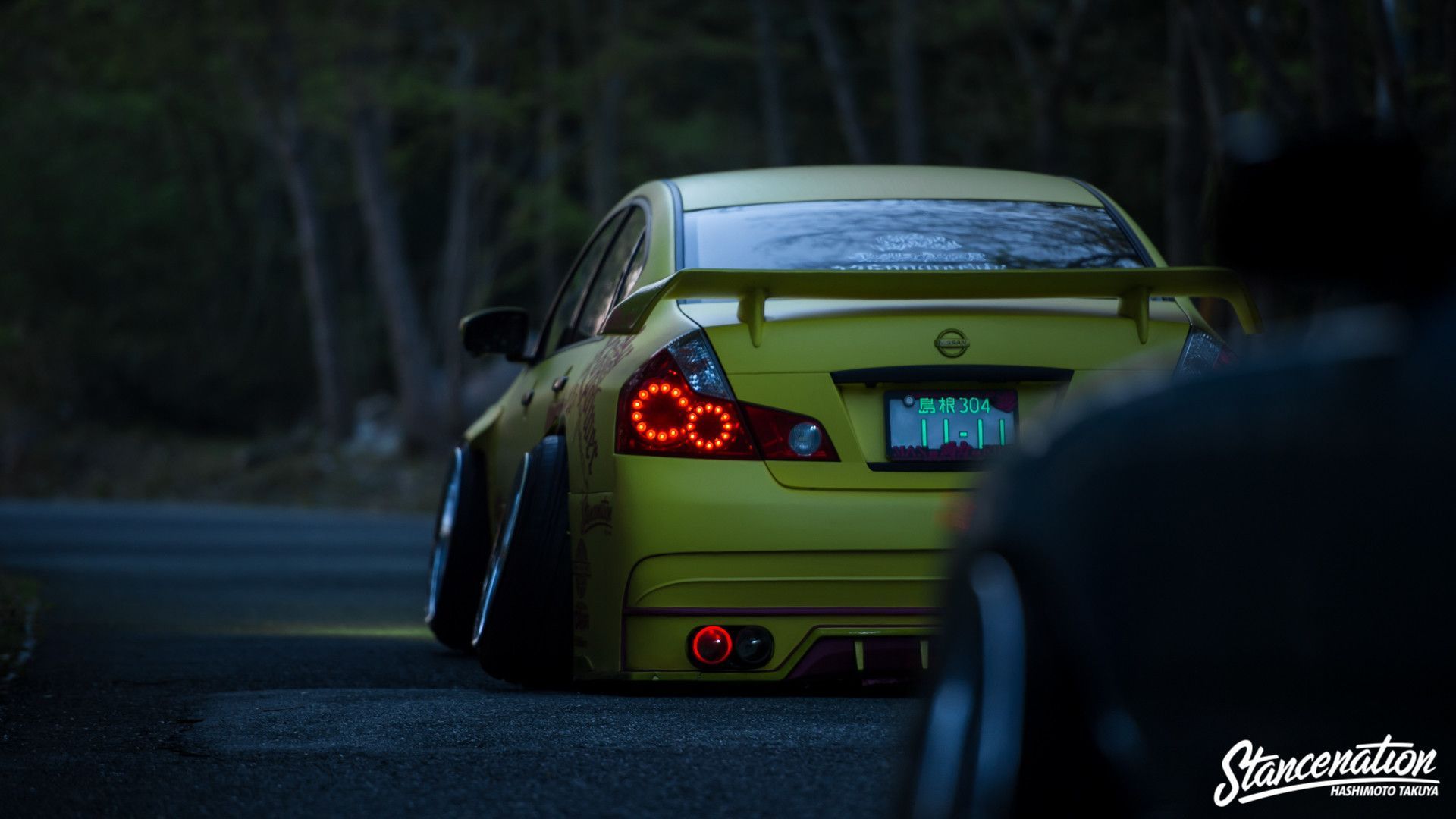 1920x1080 Supreme Art Stanced Car Wallpaper