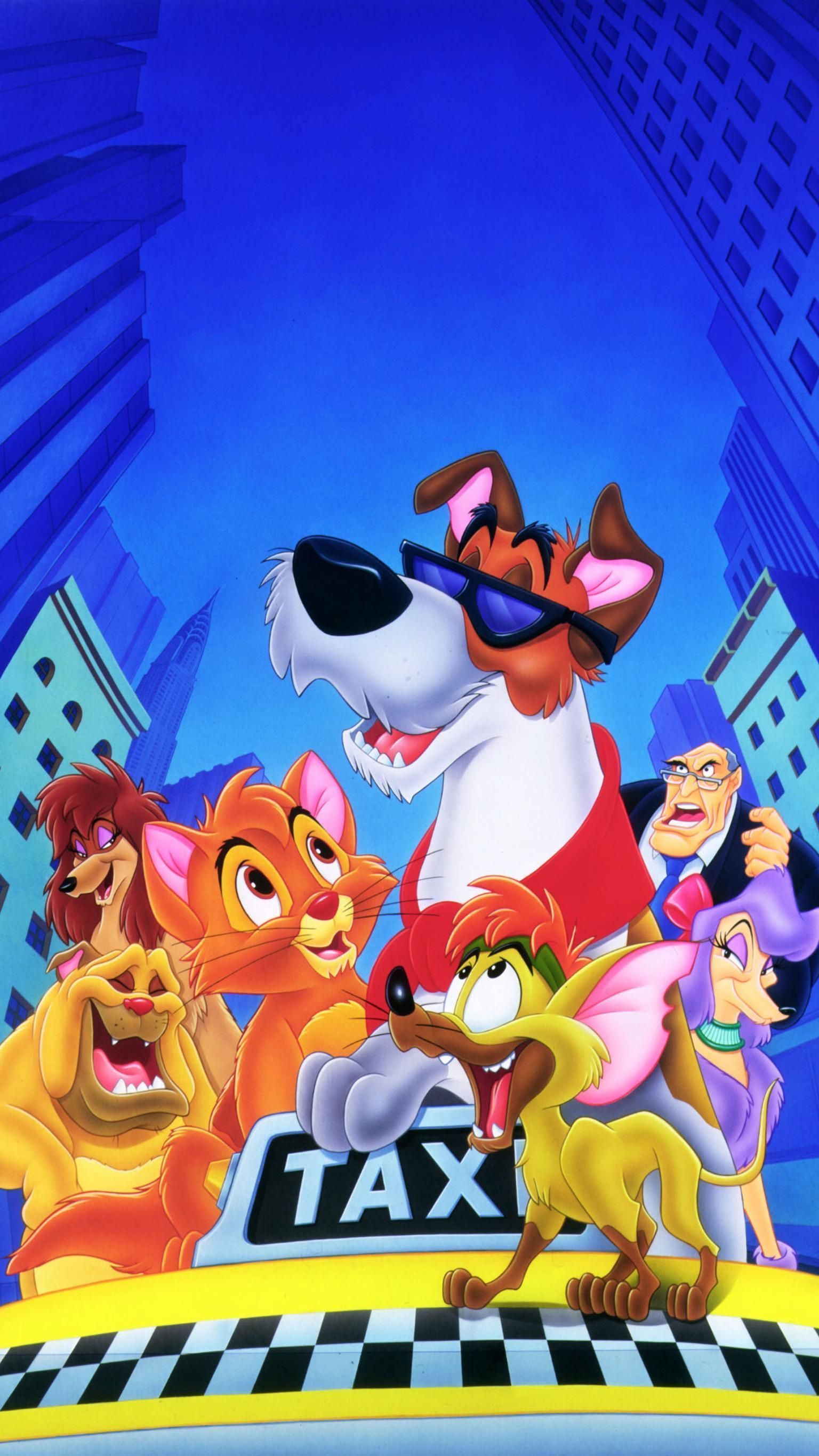 1536x2732 Oliver & Company Wallpaper