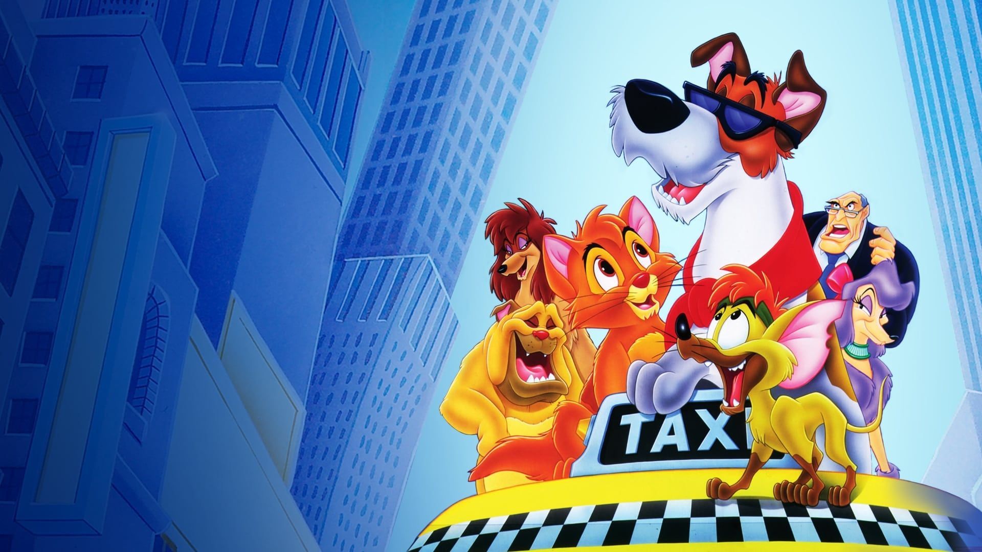 1920x1080 Oliver & Company (1988)