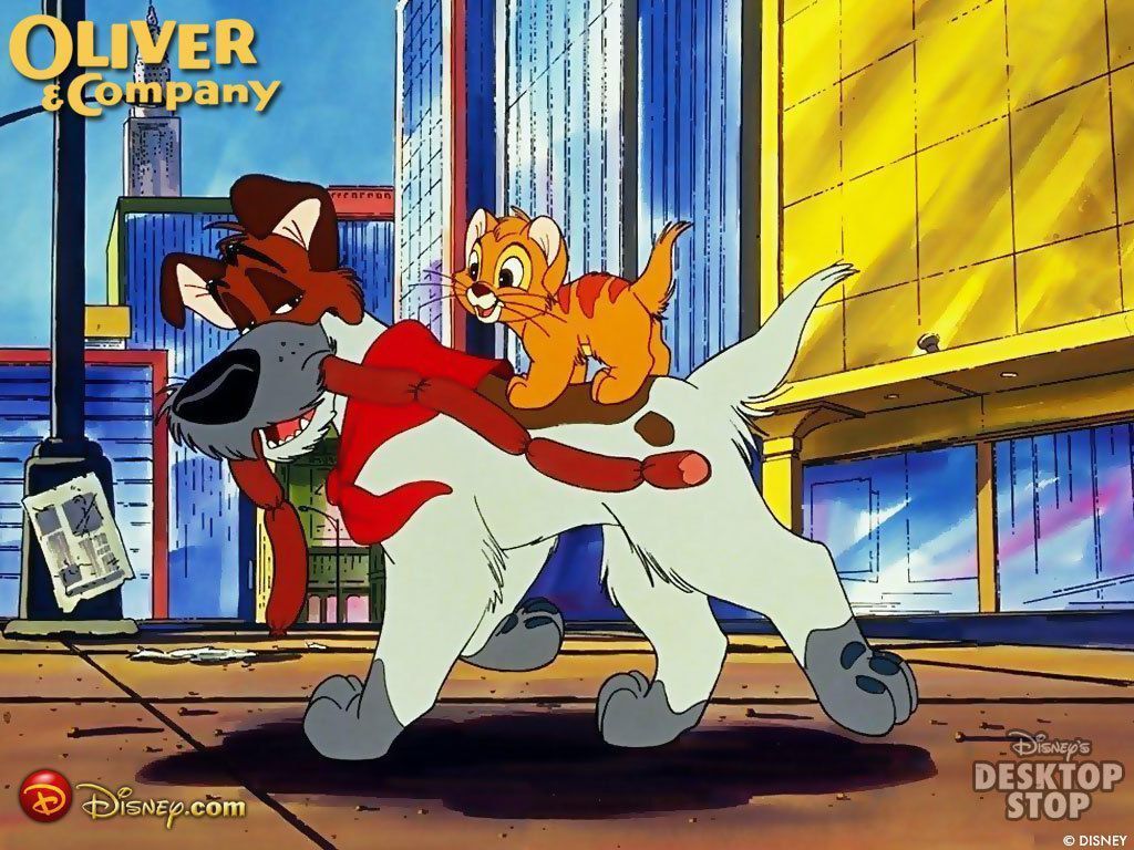 1024x768 Movie 27: Oliver and Company