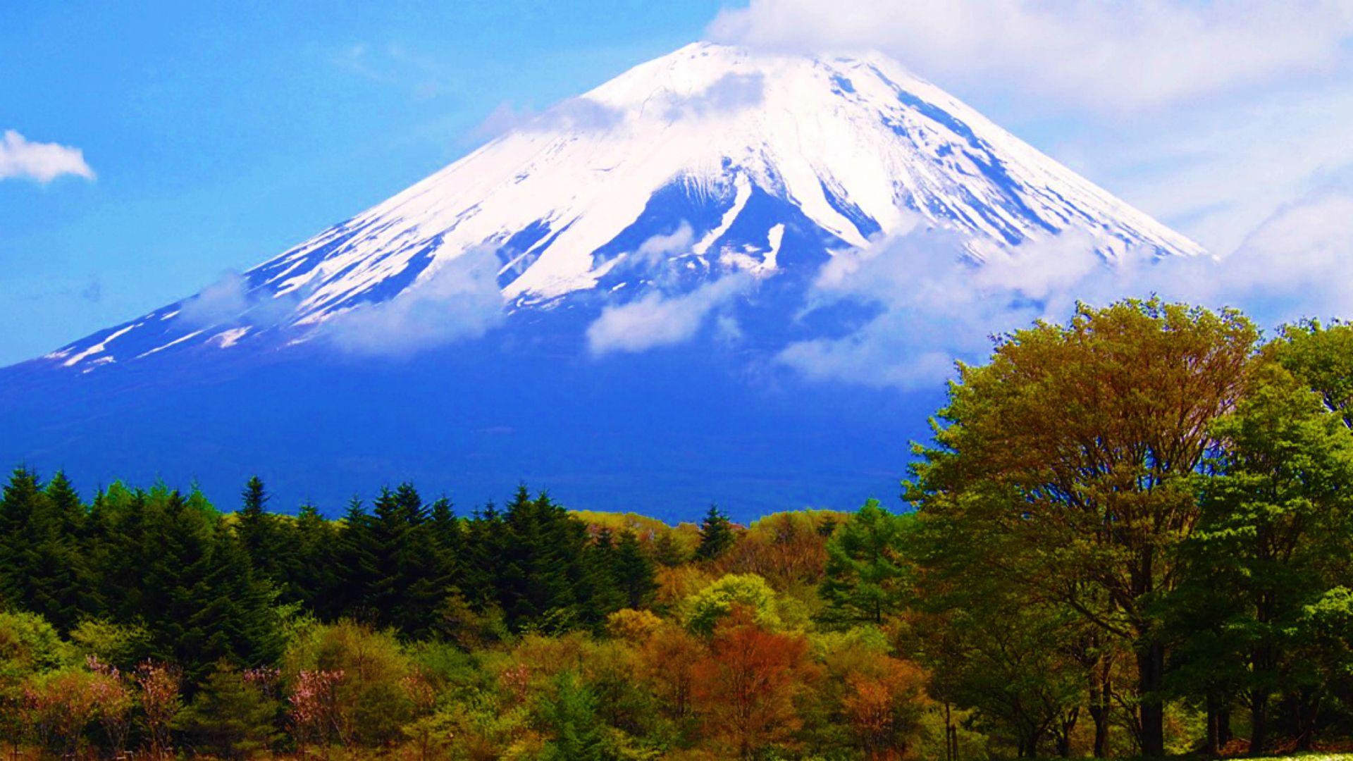 1920x1080 Mount Fuji Mountain hình nền
