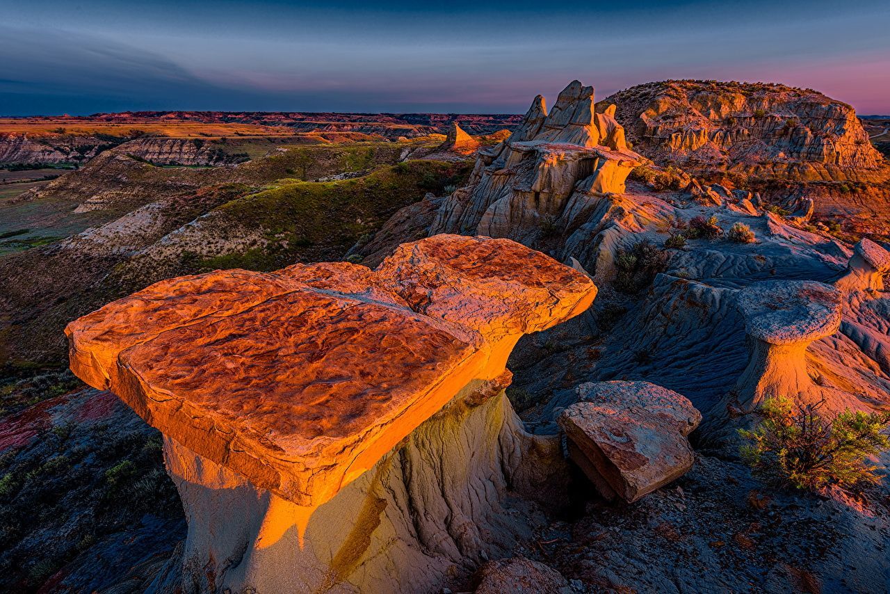 1280x854 Desktop Wallpaper USA Theodore Roosevelt National Park Nature