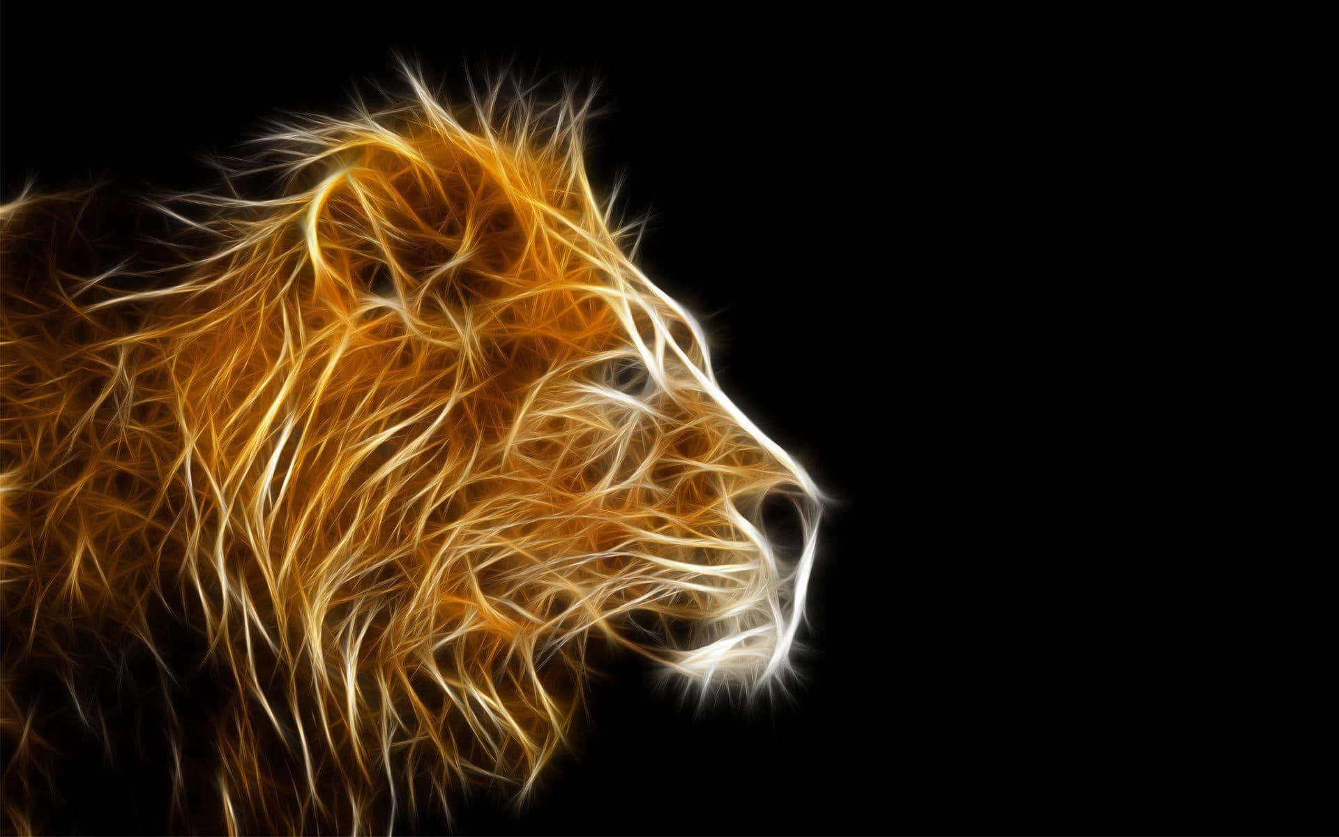 1920x1200 Download Majestic 3D Animal in a Fantasy Landscape Wallpaper