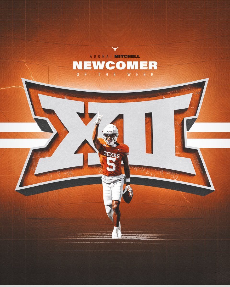960x1200 Texas Football on X: Big 12 Newcomer of the Week honors for Adonai Mitchell