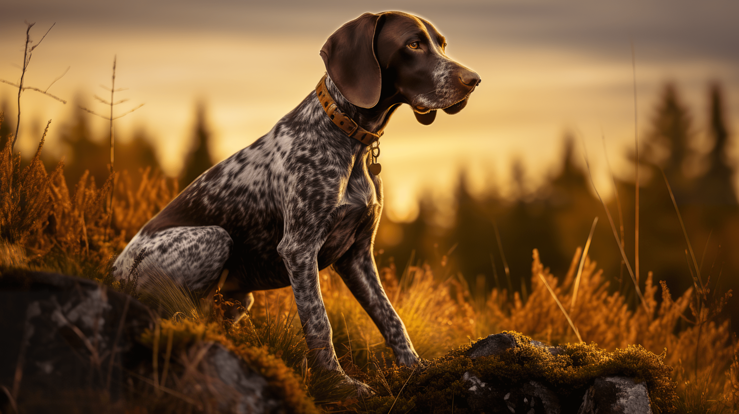 2563x1436 German Shorthaired Pointer Dog