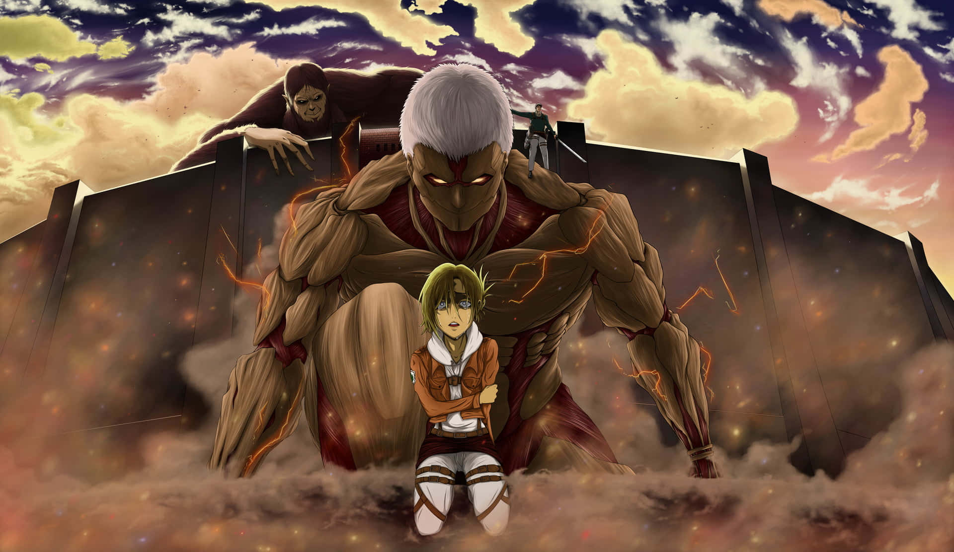 1920x1112 Armored Titan Wallpaper