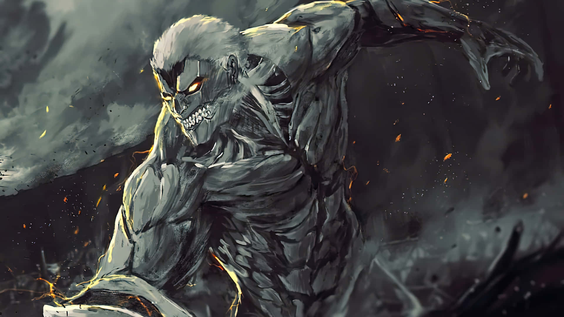 1920x1080 Armored Titan! Wallpaper