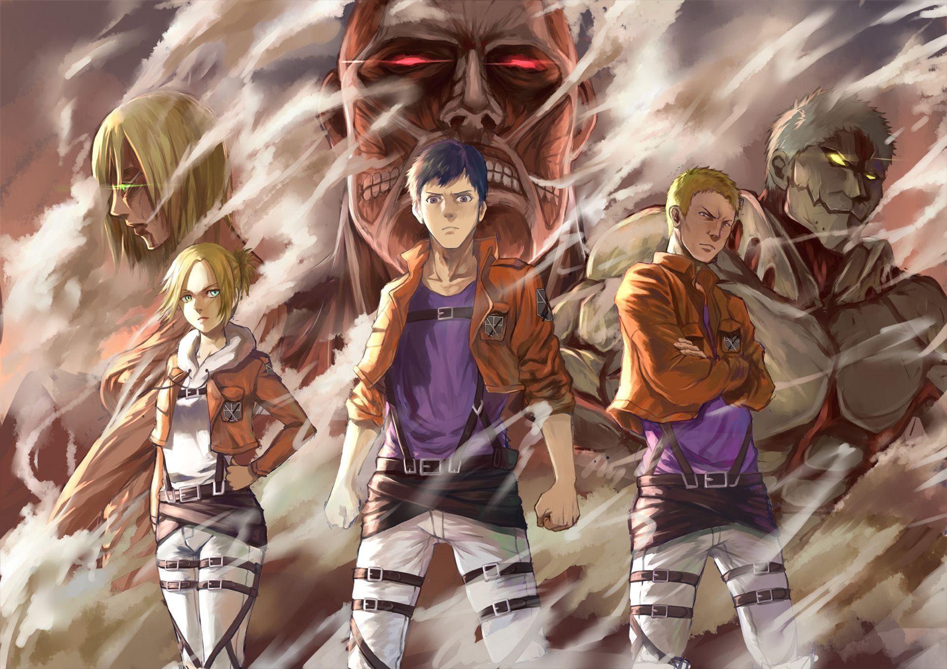 1920x1356 Download Armored Titan wallpaper