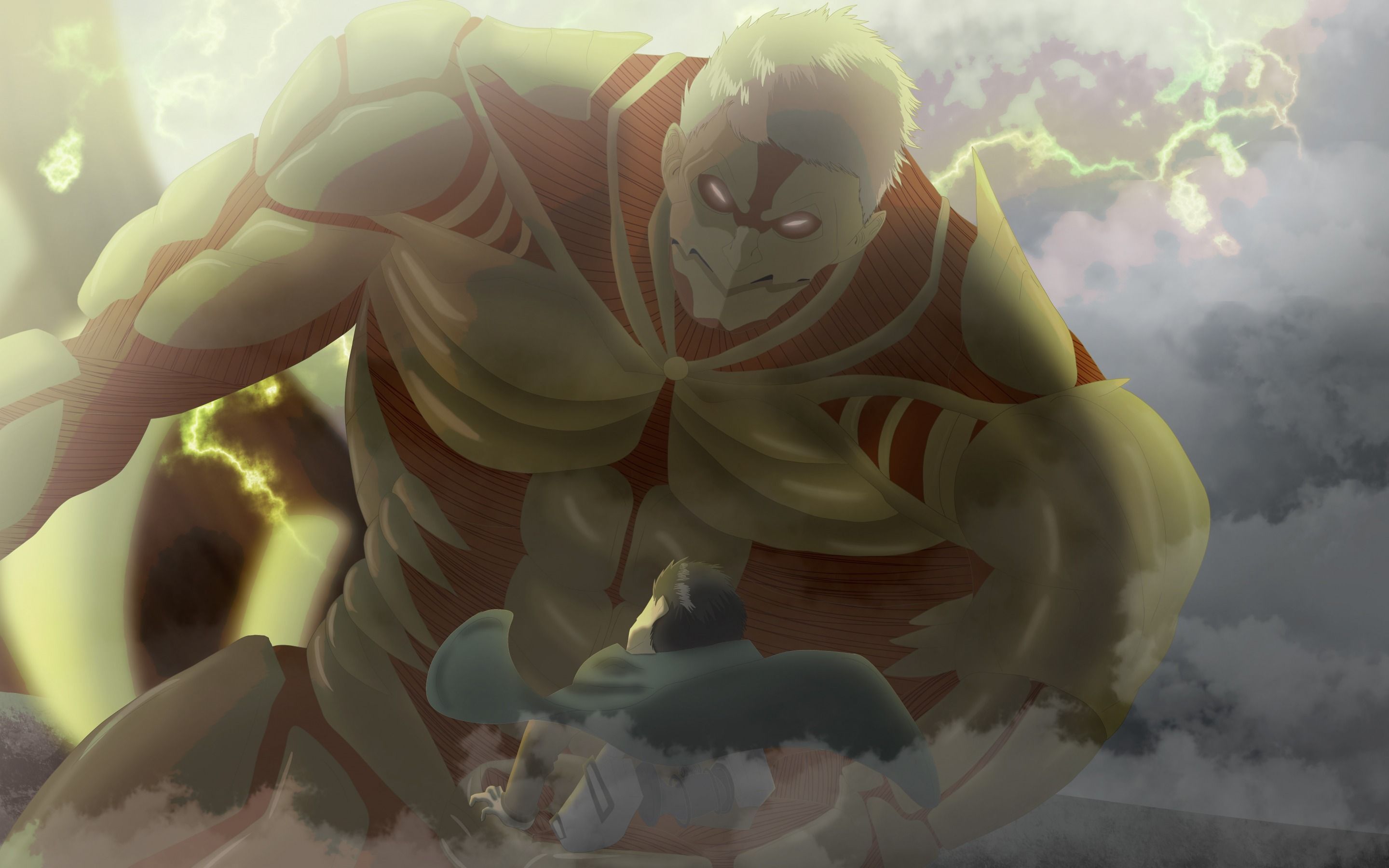 2880x1800 Armored Titan Wallpaper