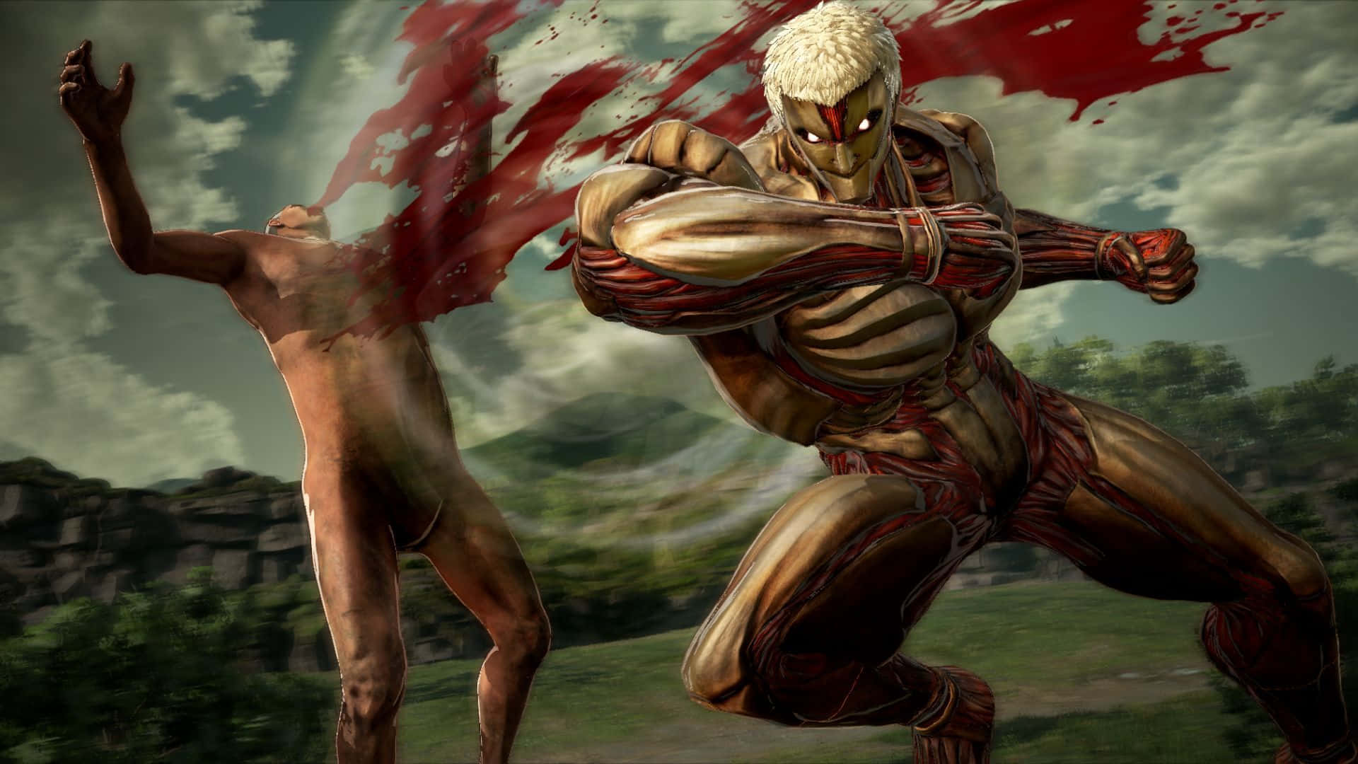 1920x1080 Download The Armored Titan Emerges in a
