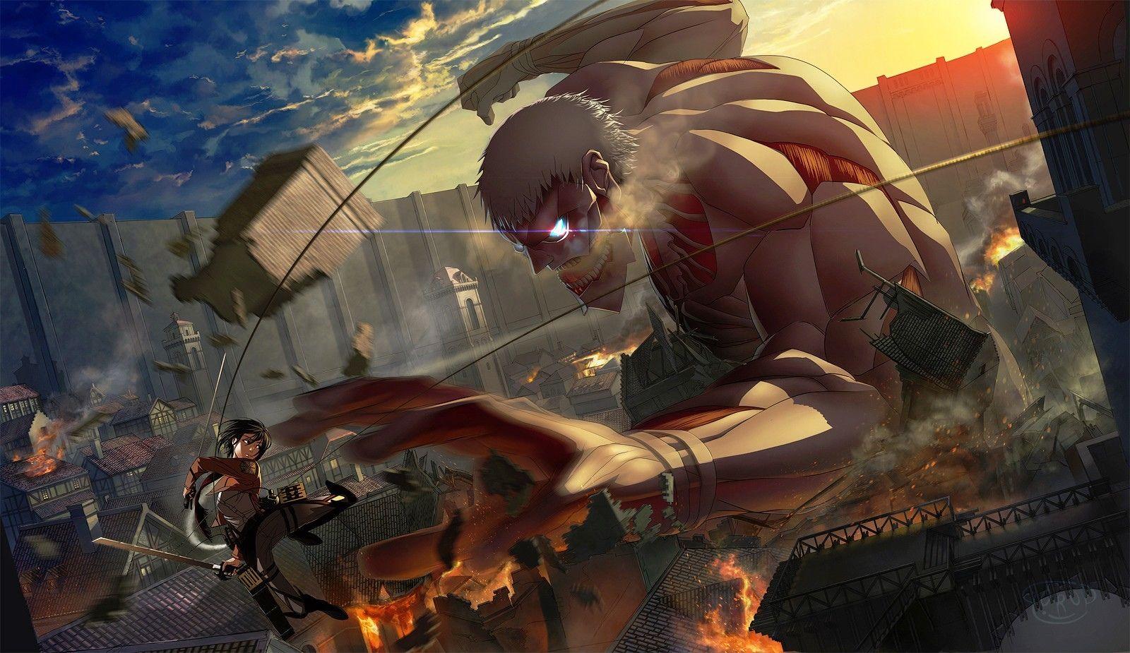 Attack On Titan 4k Wallpapers - Top Free Attack On Titan 4k Backgrounds