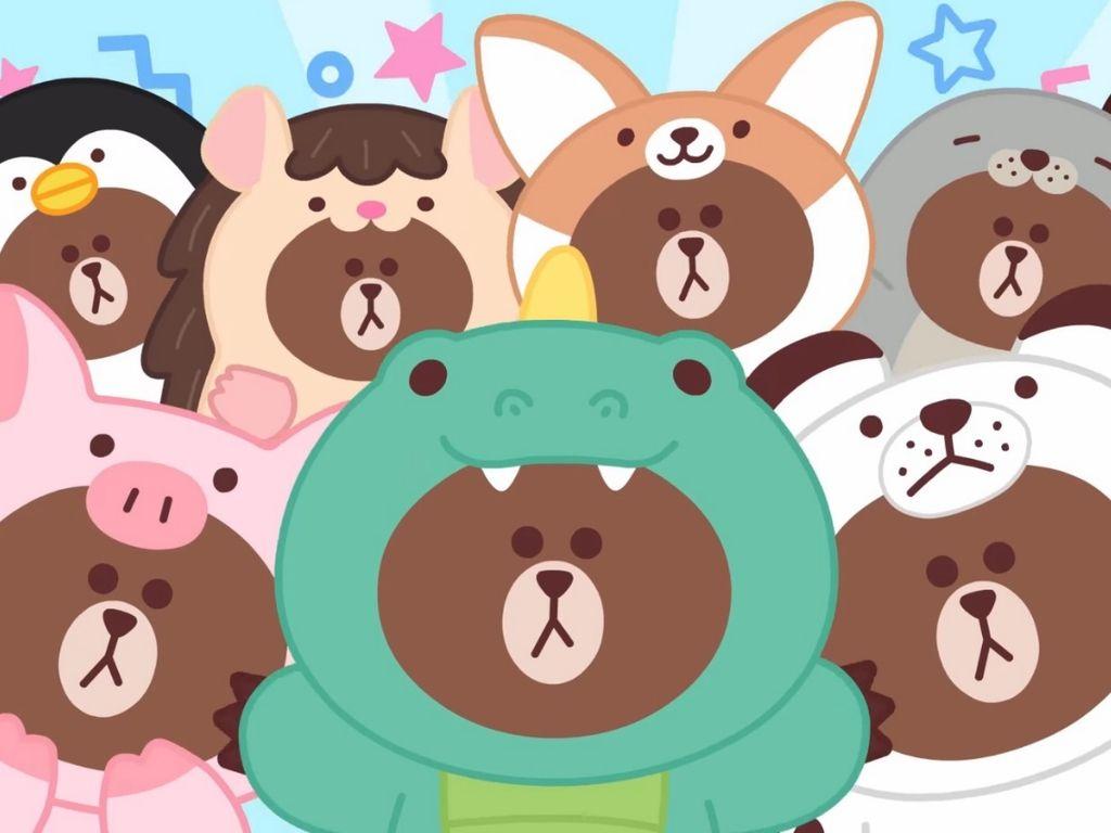 Line Friends Desktop Wallpapers - Top Free Line Friends Desktop ...