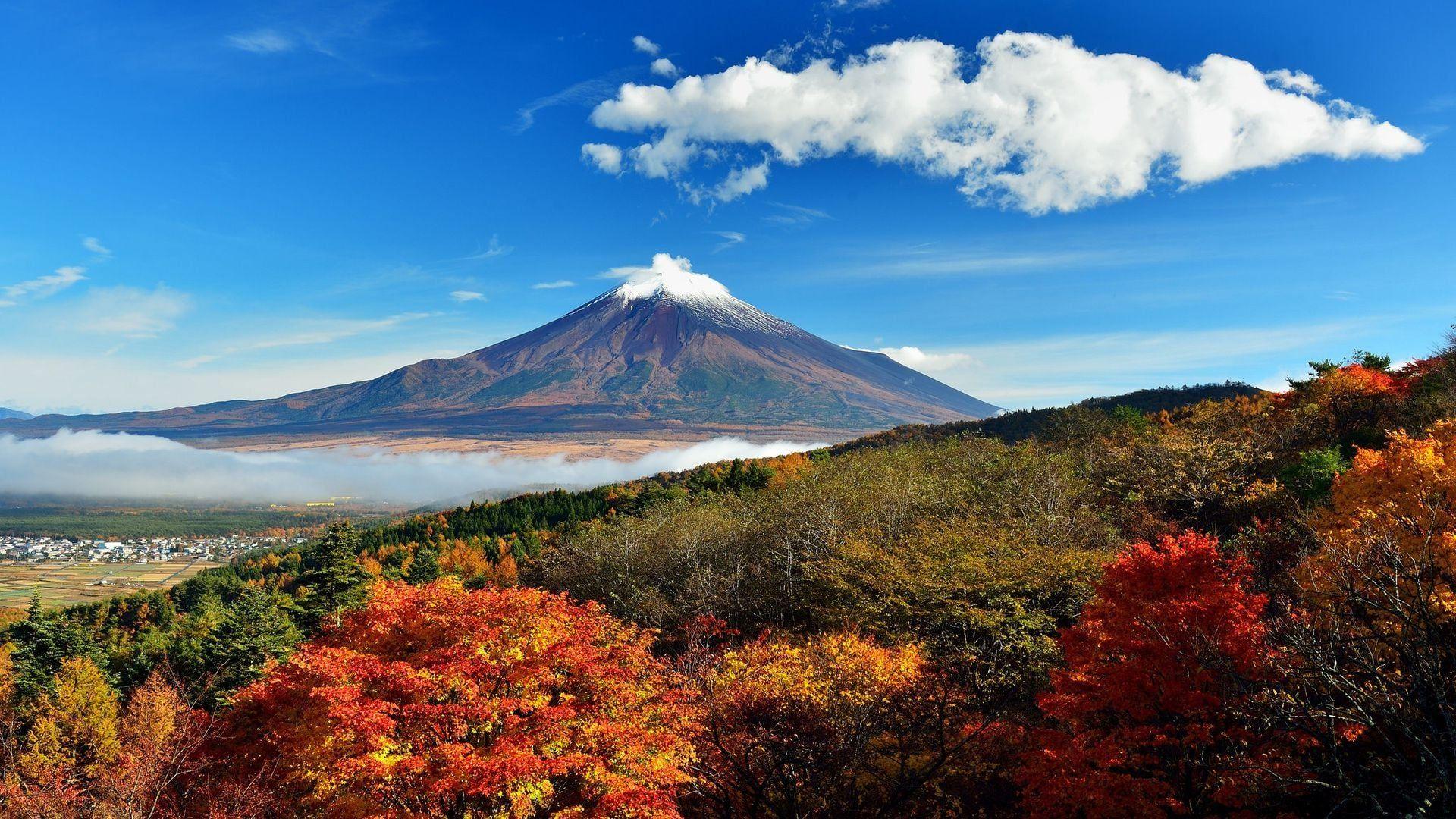 1920x1080 Mount Fuji wallpaper HD