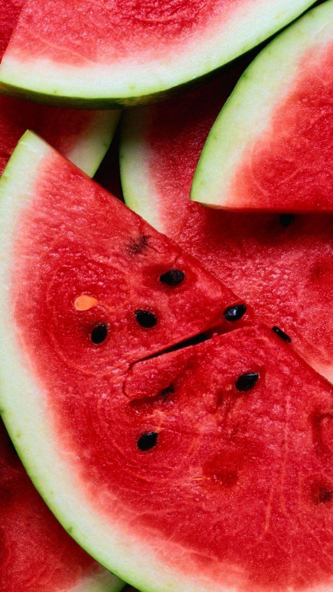 1080x1920 iPhone BGs Watermelon Pieces Lockscreen IPhone 6 Plus HD Wallpaper