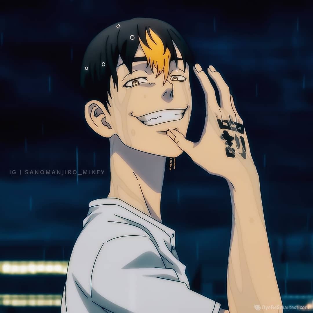 1080x1080 Tokyo Revengers Hanma Wallpaper