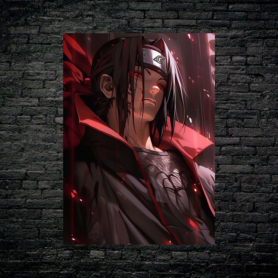 1080x1080 Itachi Uchiha Sharingan Artwork