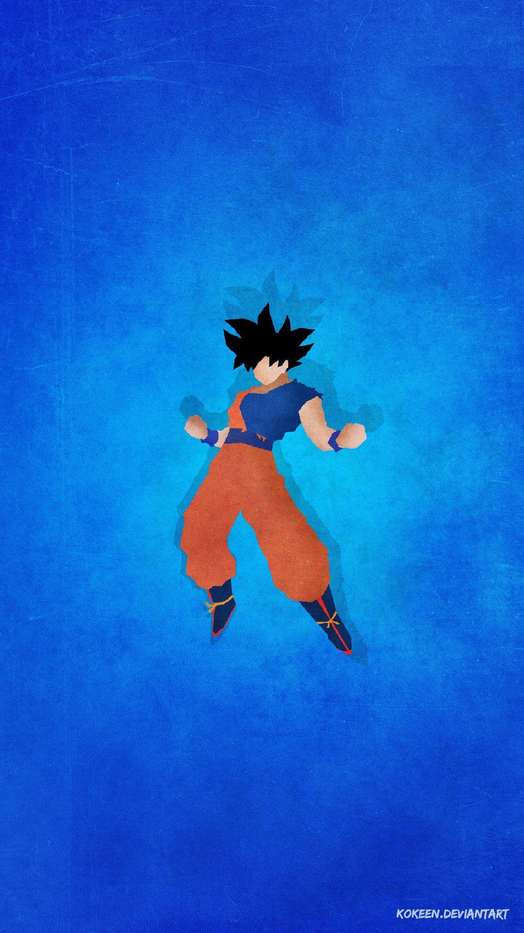 1080x1920 Goku Phone Wallpaper