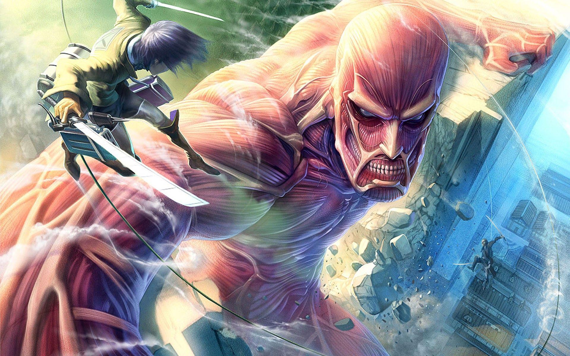 Attack Of Titan Wallpapers - Top Free Attack Of Titan Backgrounds ...