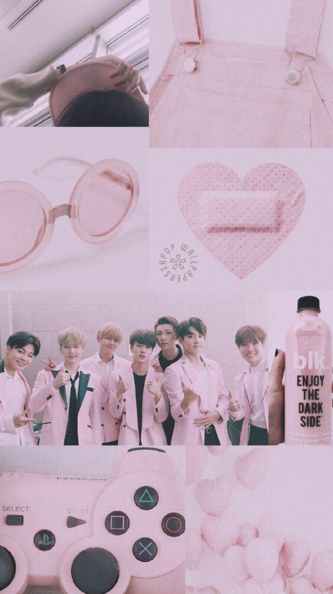 Cute Aesthetic Kpop Heart Wallpaper