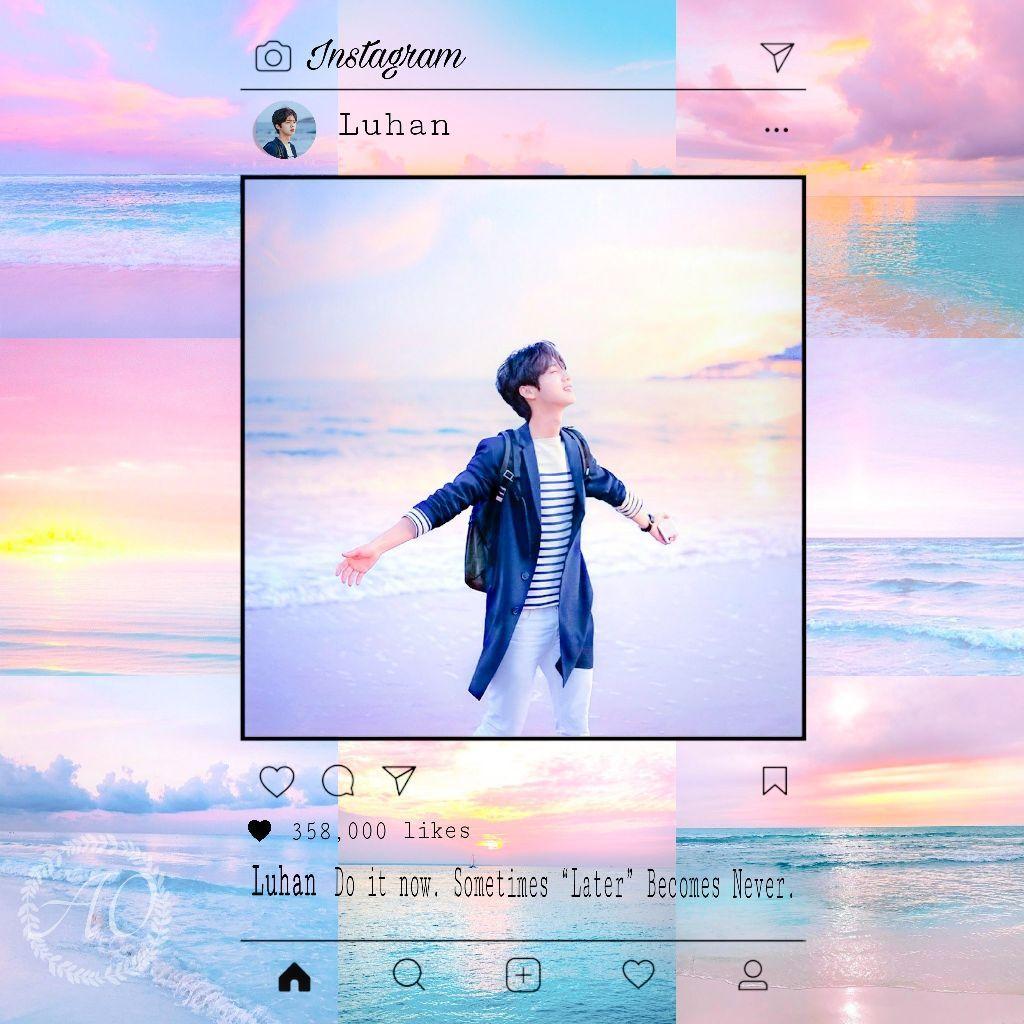 1024x1024 kpop #kpopedit #exo #exom #luhan #wallpaper #aesthetic