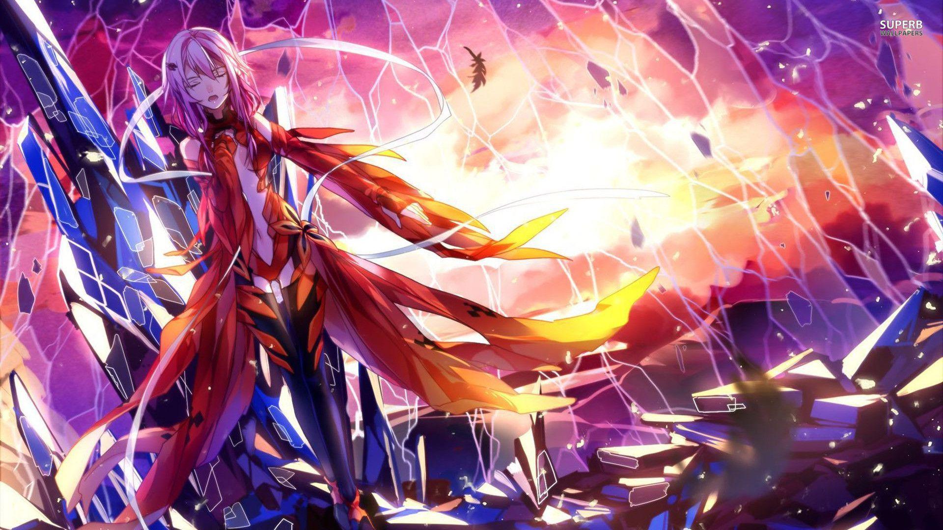 Wallpaper Anime, Present, Guilty Crown - Lost Christmas Girl for mobile and  desktop, section прочее, resolution 1920x1080 - download