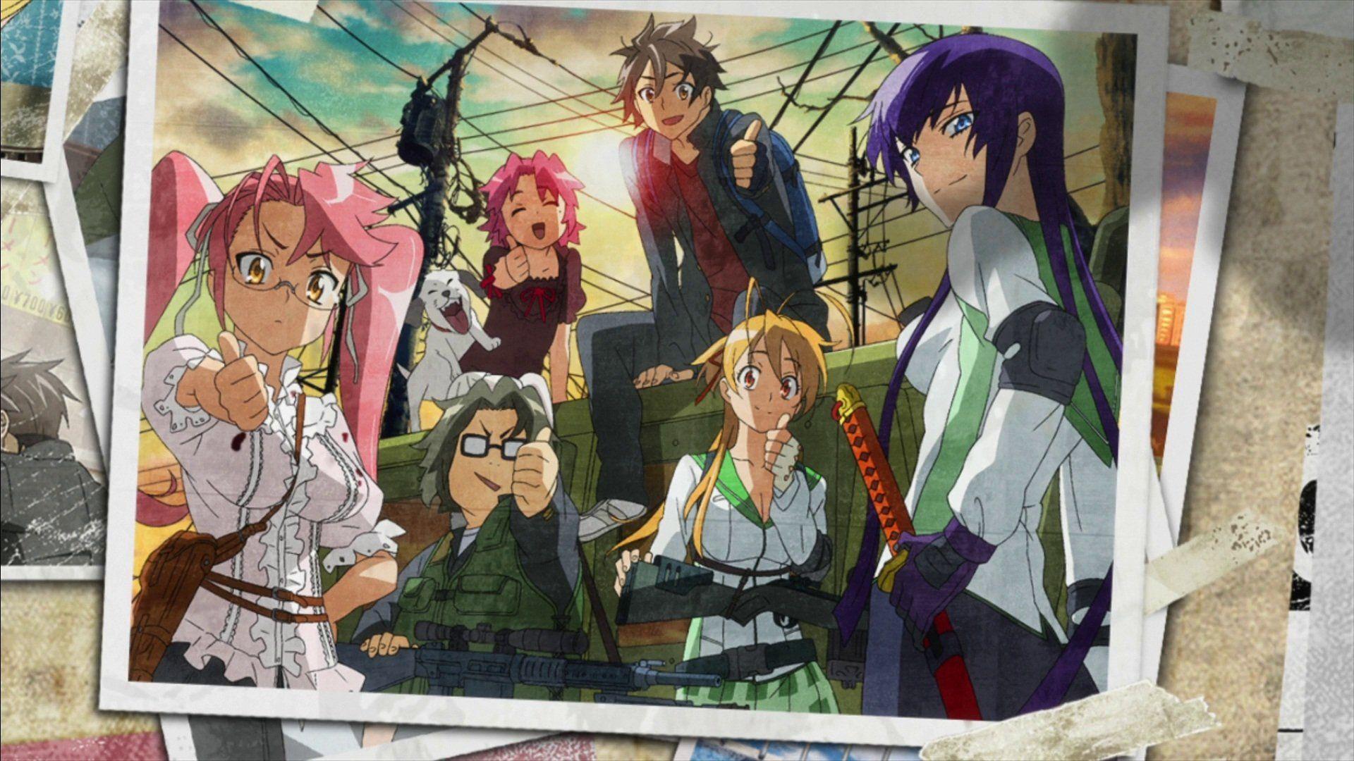 Highschool Of The Dead Wallpapers - Top Free Highschool Of The Dead  Backgrounds - WallpaperAccess