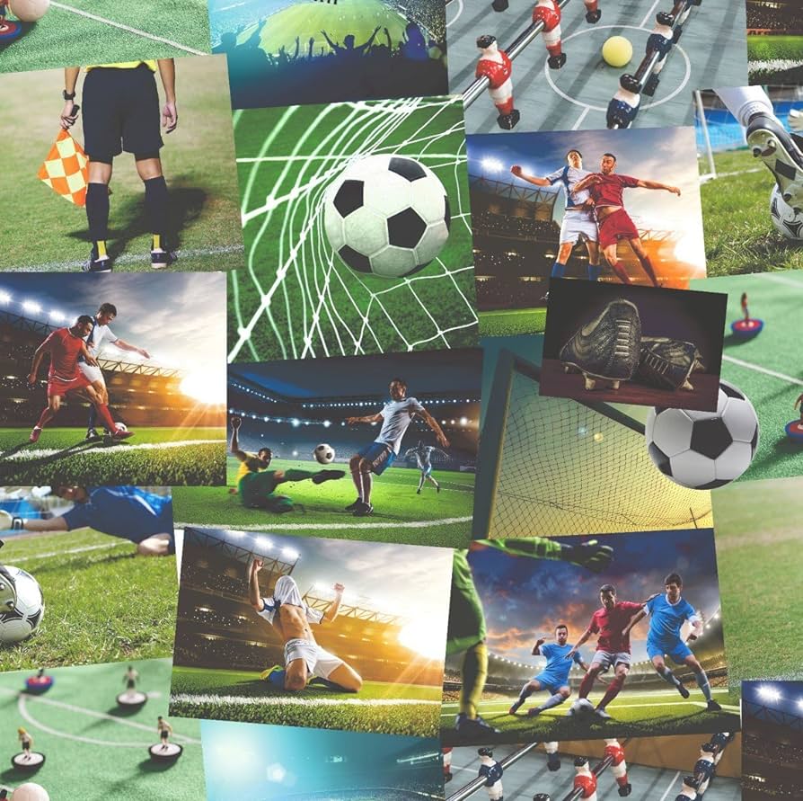 894x891 BHF FD41915 Novelty Football Collage