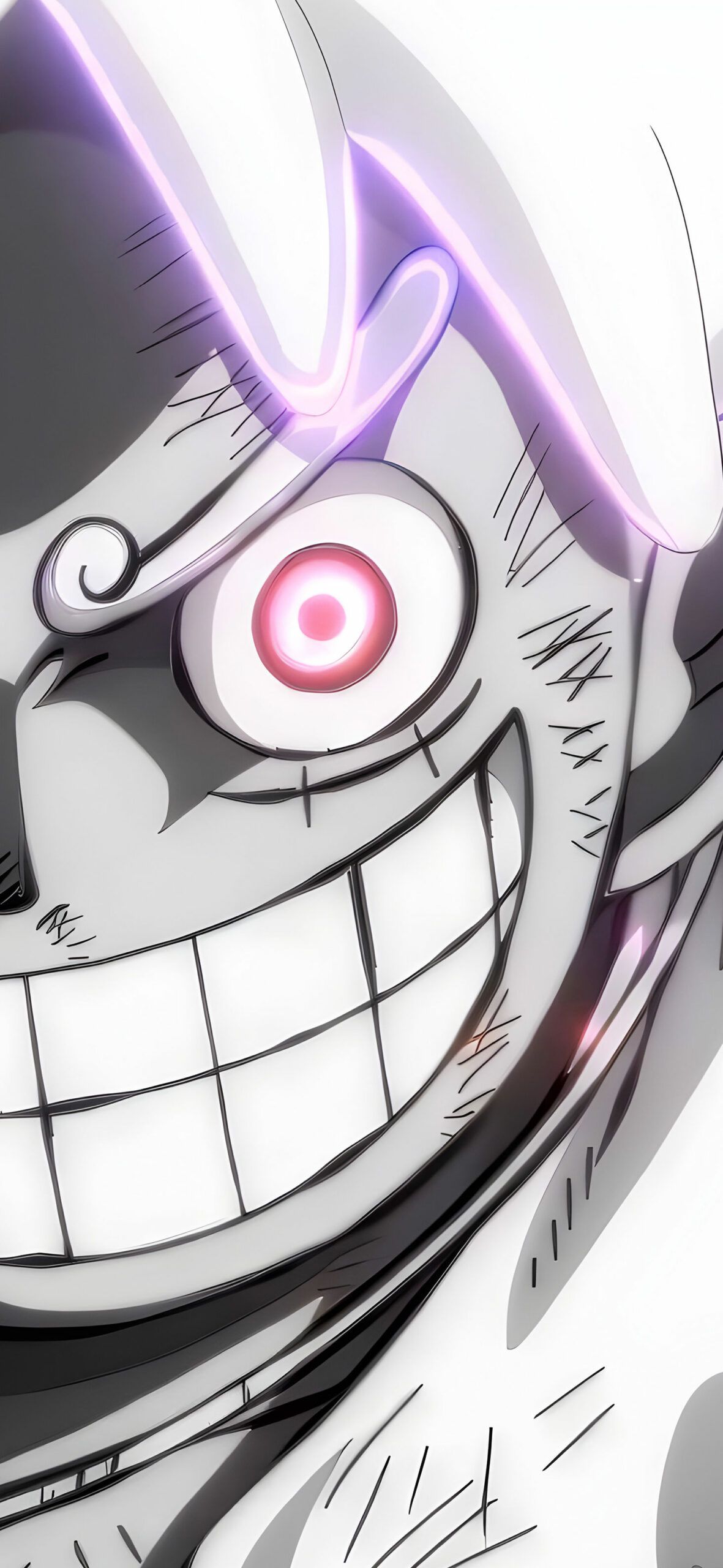 1181x2560 One Piece Luffy Gear 5 Cool Wallpaper