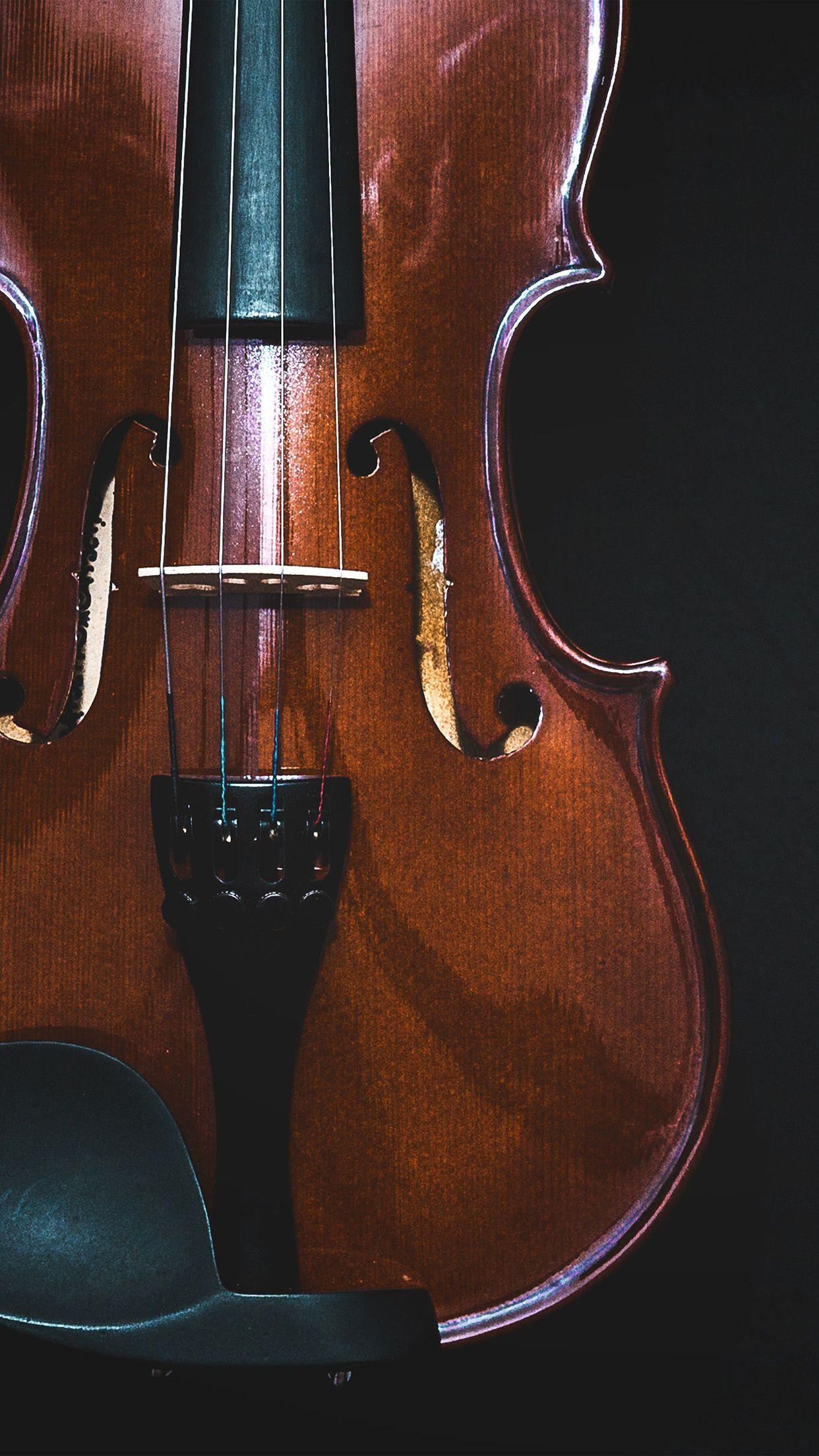 1242x2208 iPhone7 wallpaper. violin dark