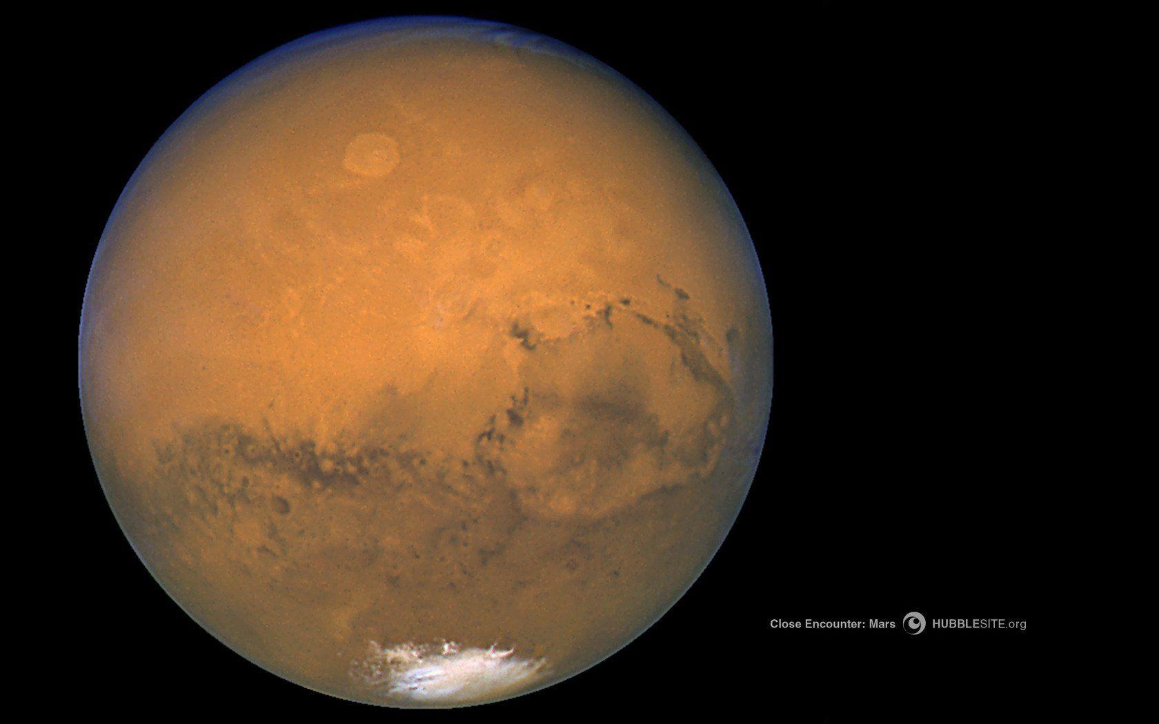 1680x1050 NASA Mars Desktop Wallpaper