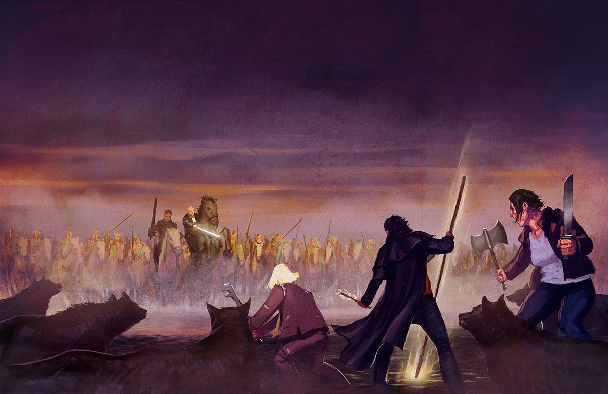 1200x777 The Dresden Files - Behance