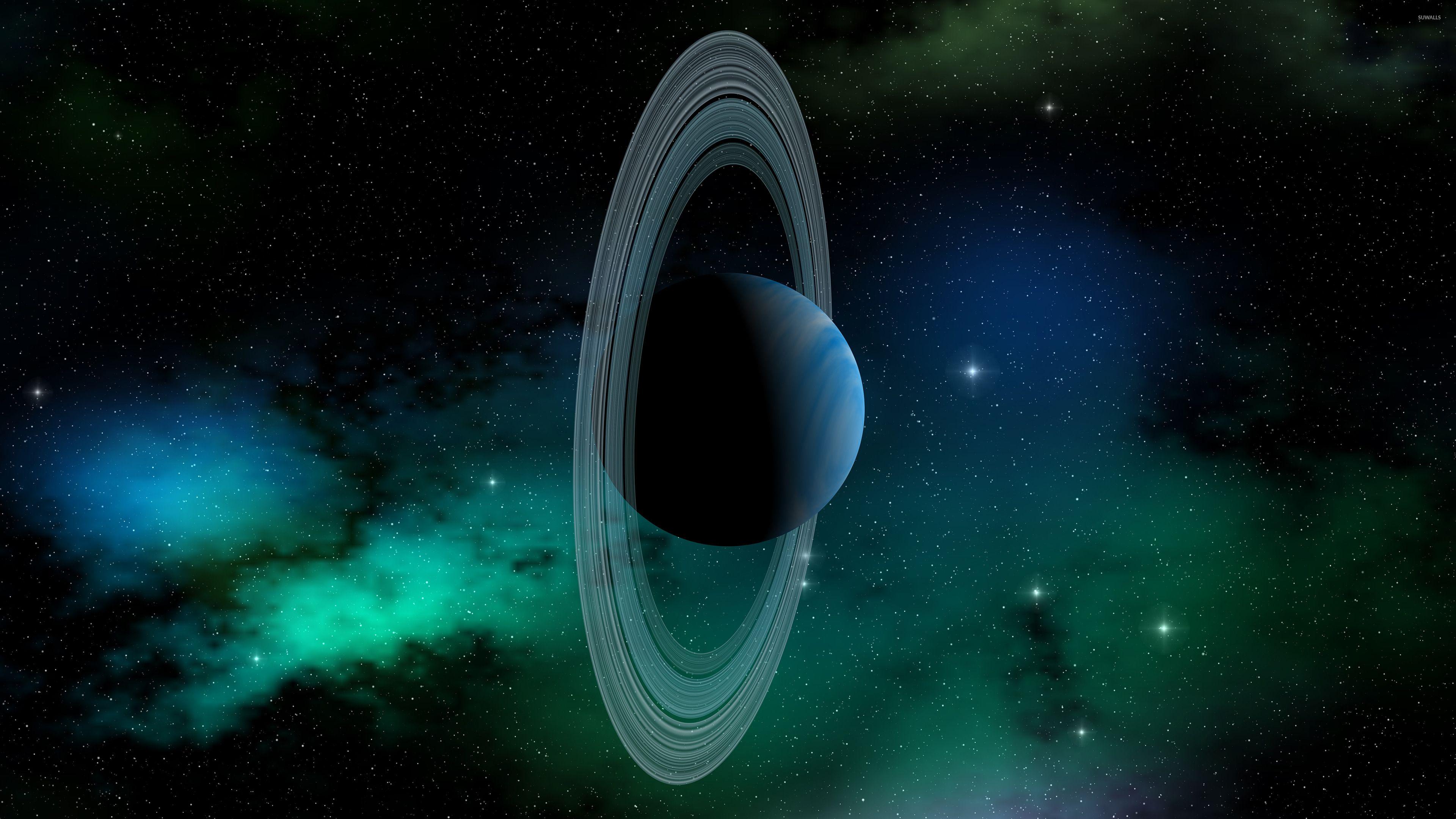 3840x2160 Saturn and its rings wallpaper wallpaper